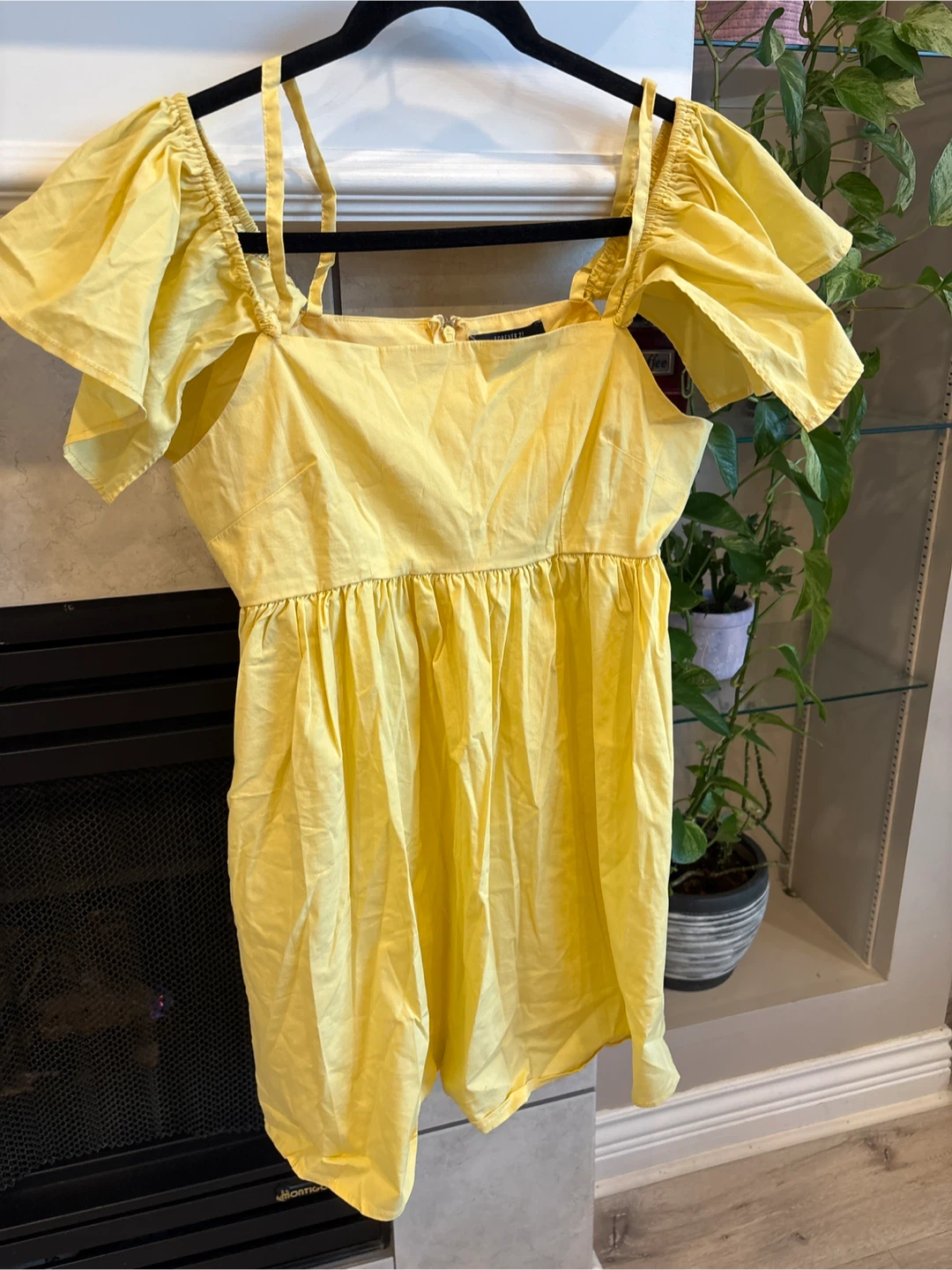 Yellow Puff Sleeve Dress - photo 2