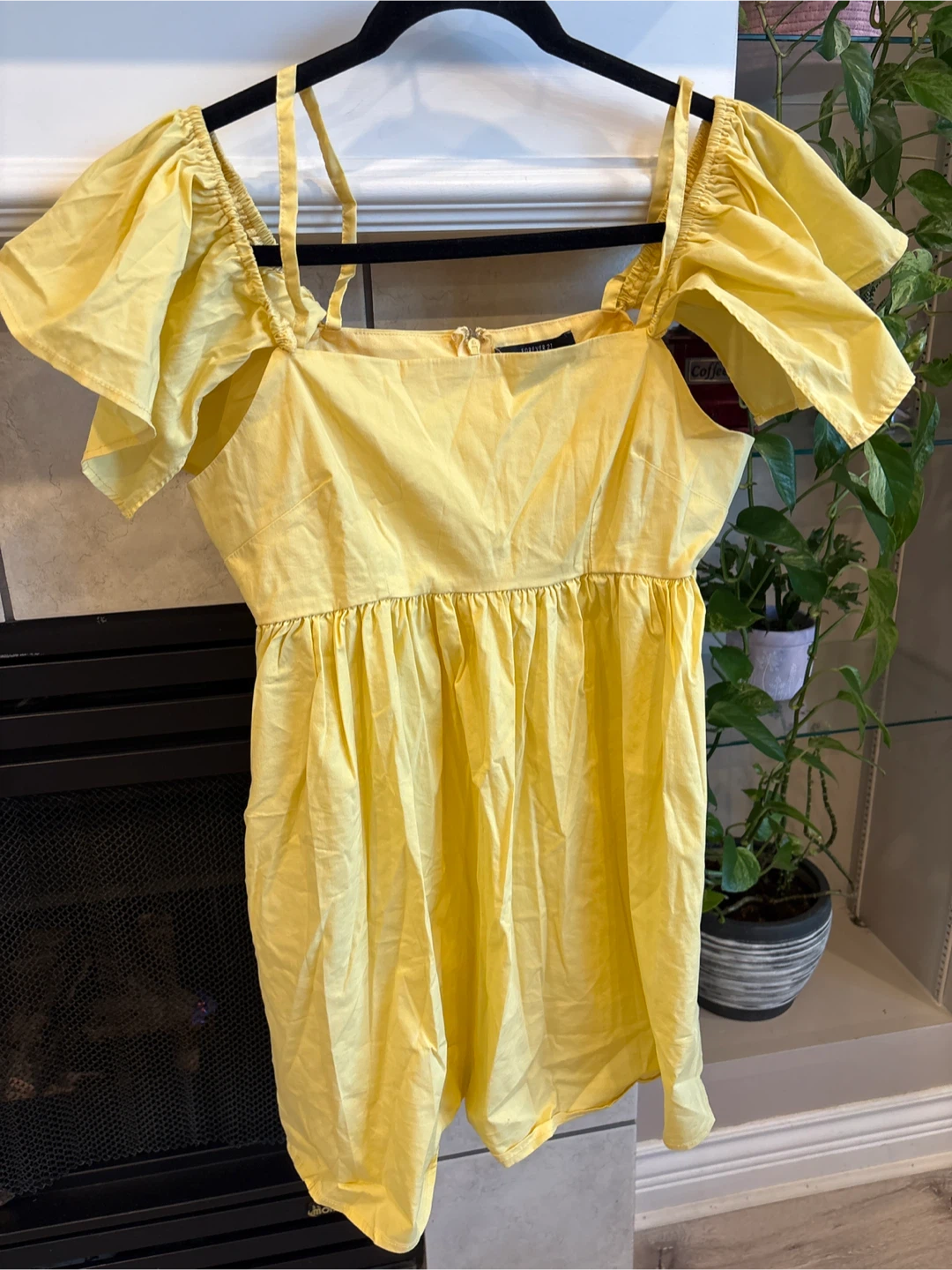Yellow Puff Sleeve Dress - photo 3