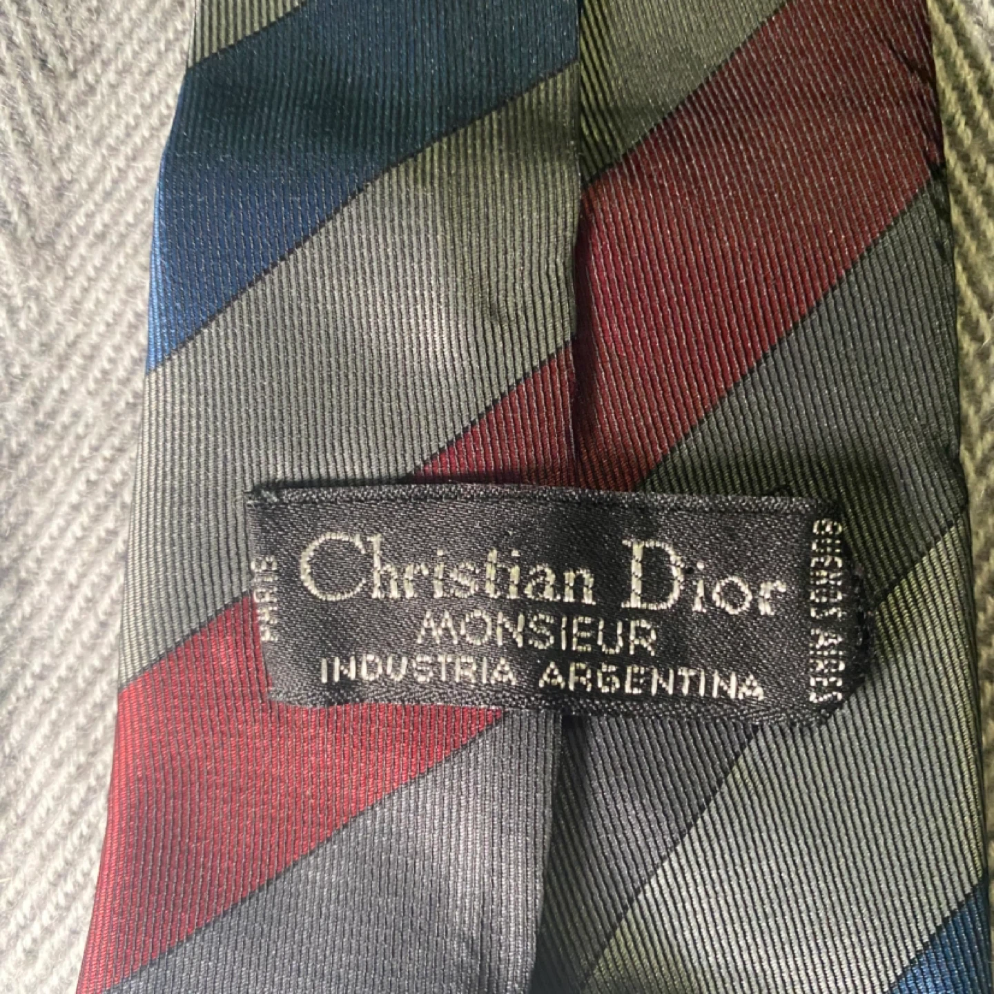 Christian Dior Monsieur Striped Tie - photo 3