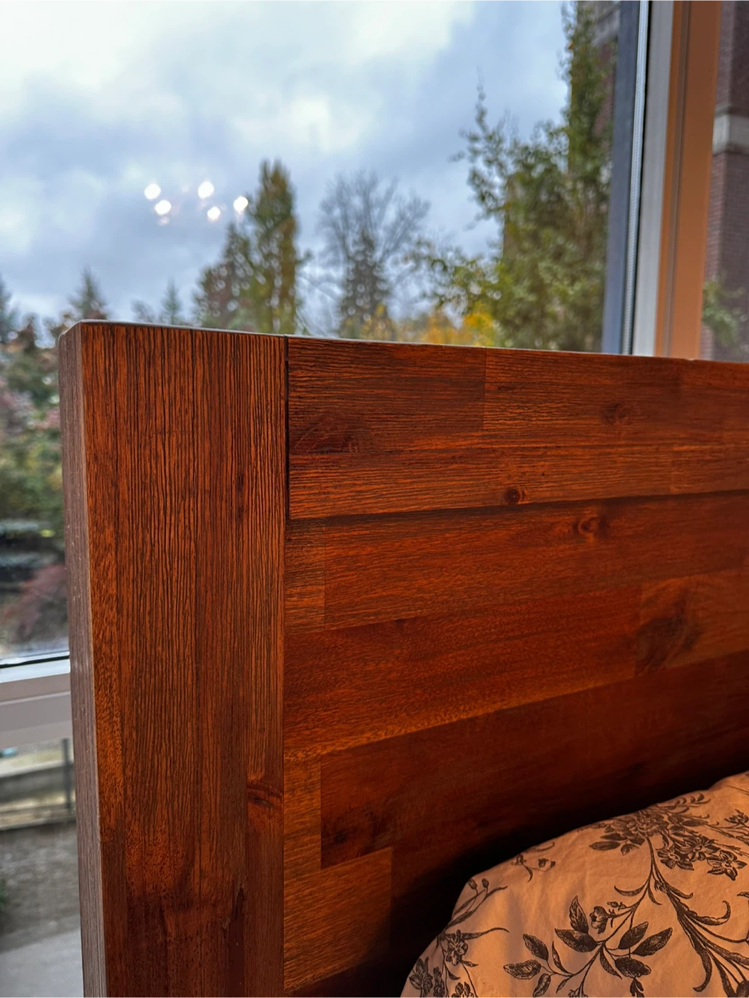 Wooden Queen Bed Frame with Storage Drawers - photo 4