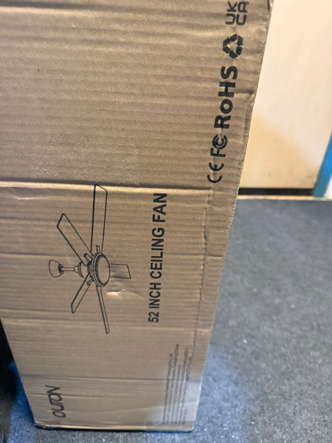OUTON 52 Inch Ceiling Fan - photo 3