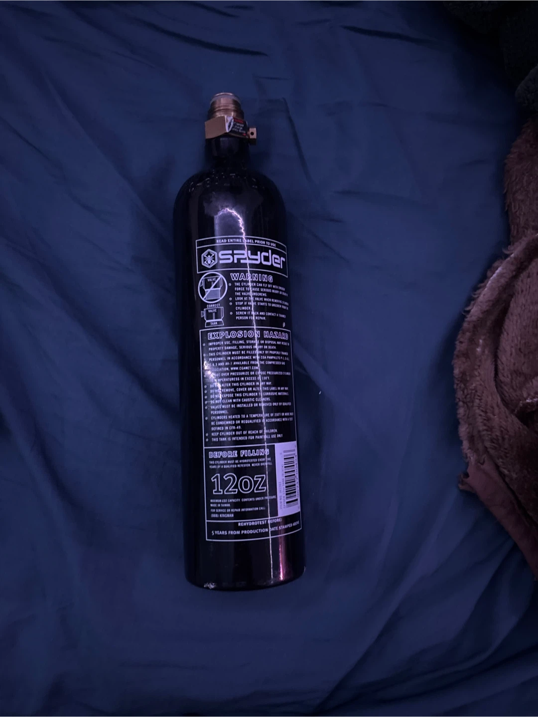 Spyder 12oz CO2 Tank