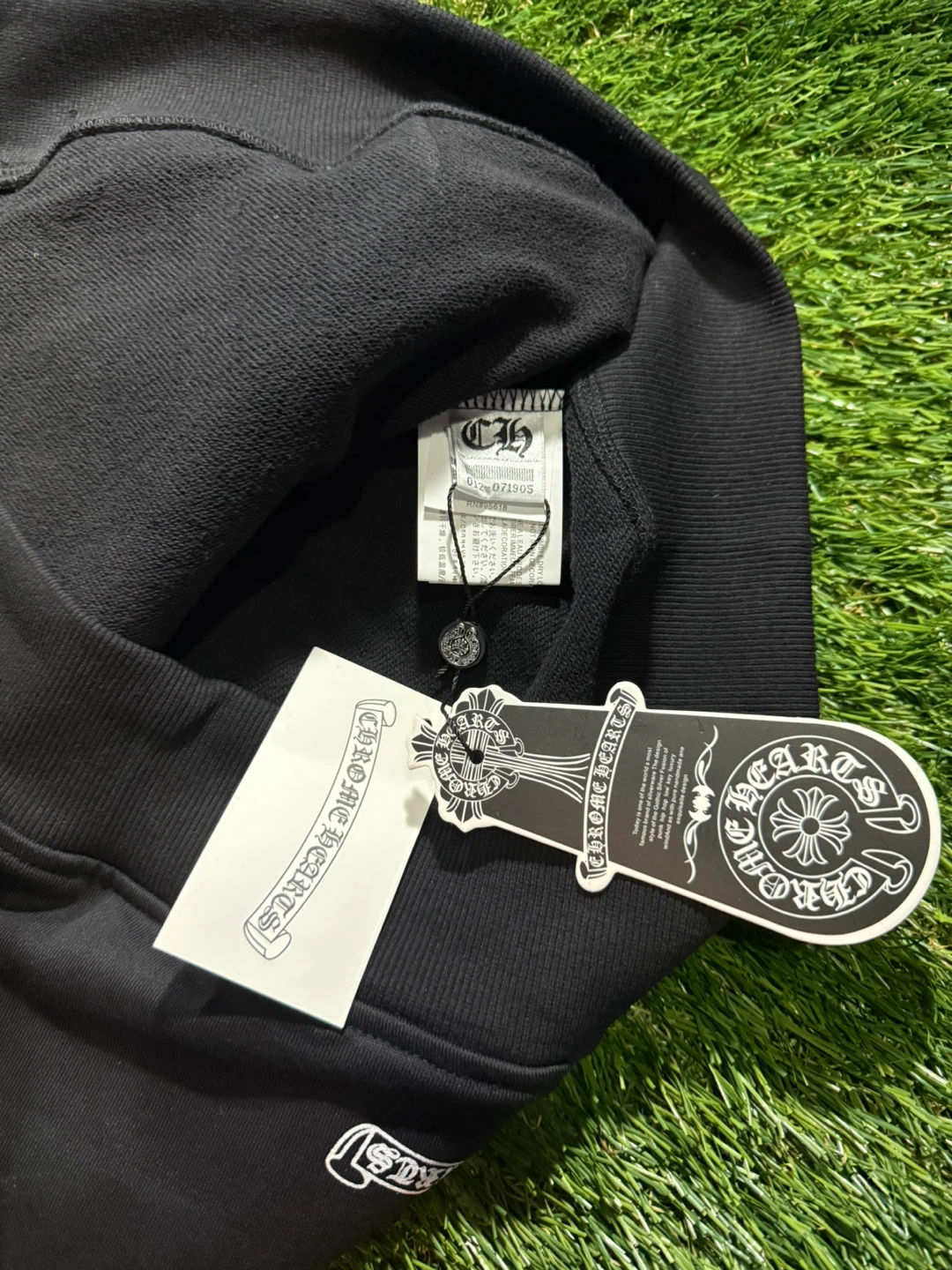 Chrome Hearts Black Zip-Up Hoodie-NEVER WORN - photo 5