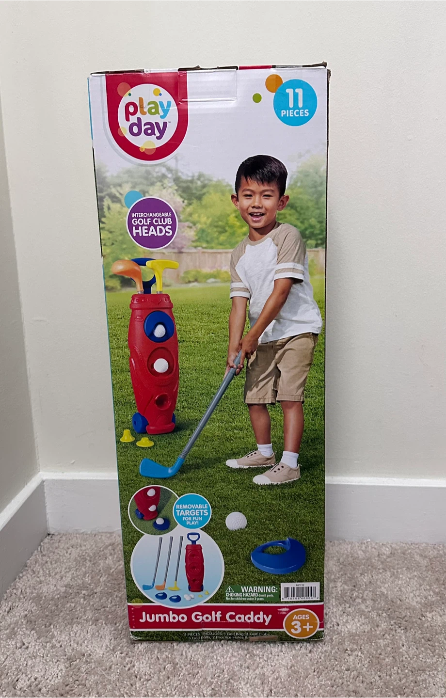 Play Day Jumbo Golf Caddy - 11 Pieces