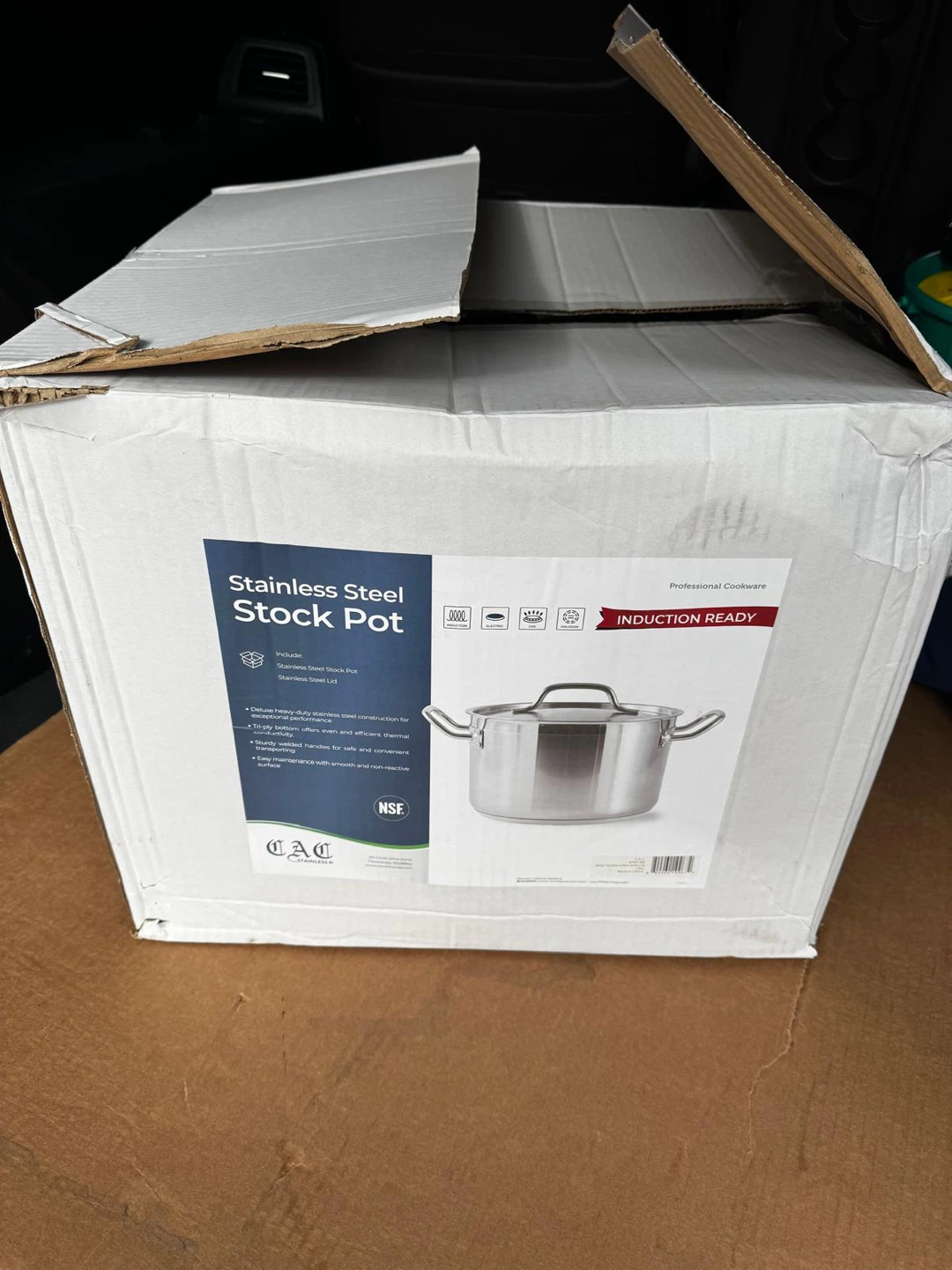 CAC Stainless Steel Stock Pot - photo 4