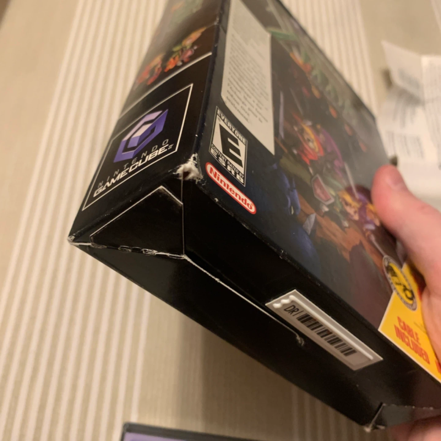 Nintendo GameCube, legend of Zelda four swords big box - photo 3