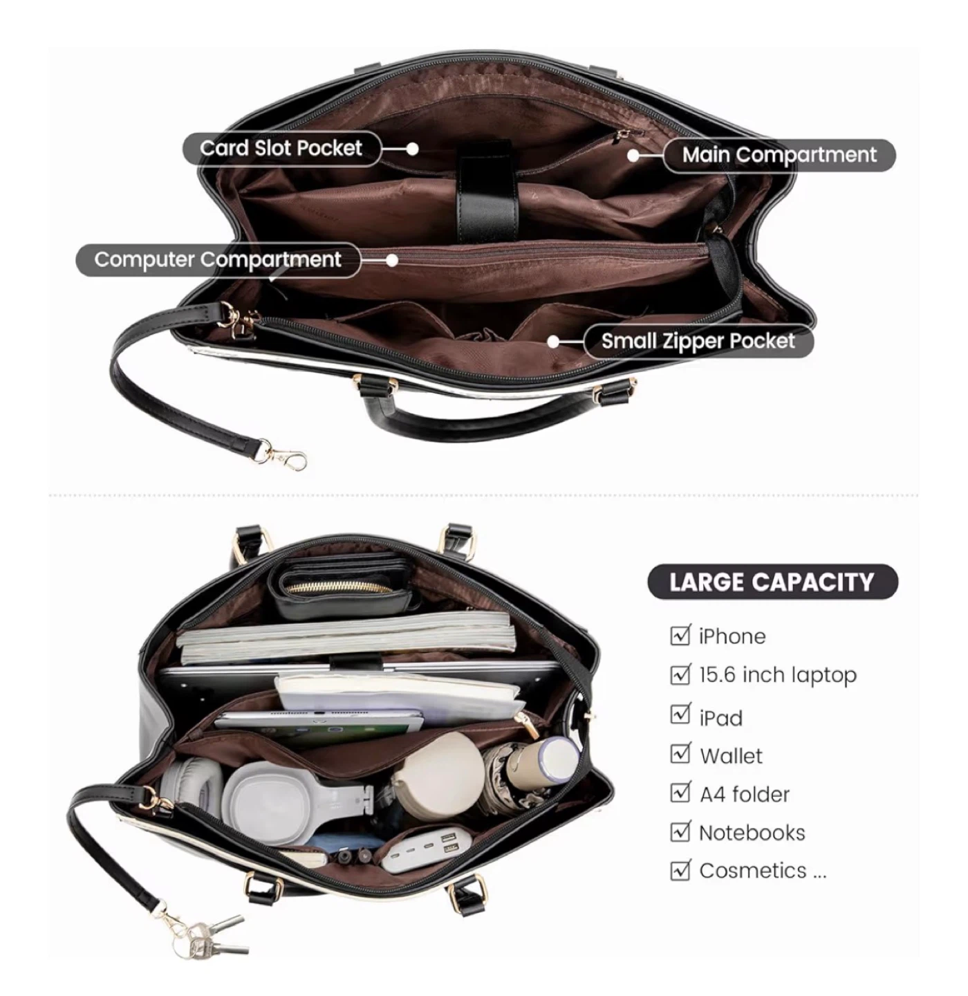 Women's Fashion/Laptop Tote Bag - photo 3