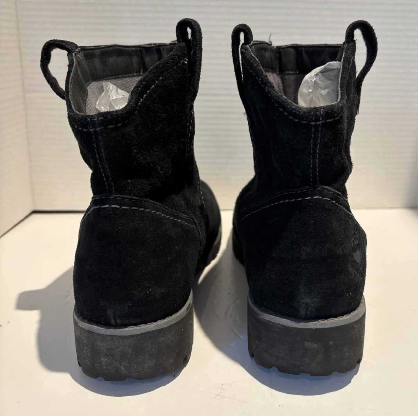 Timberland Black Suede Ankle Boots Women’s Size 9 - photo 5