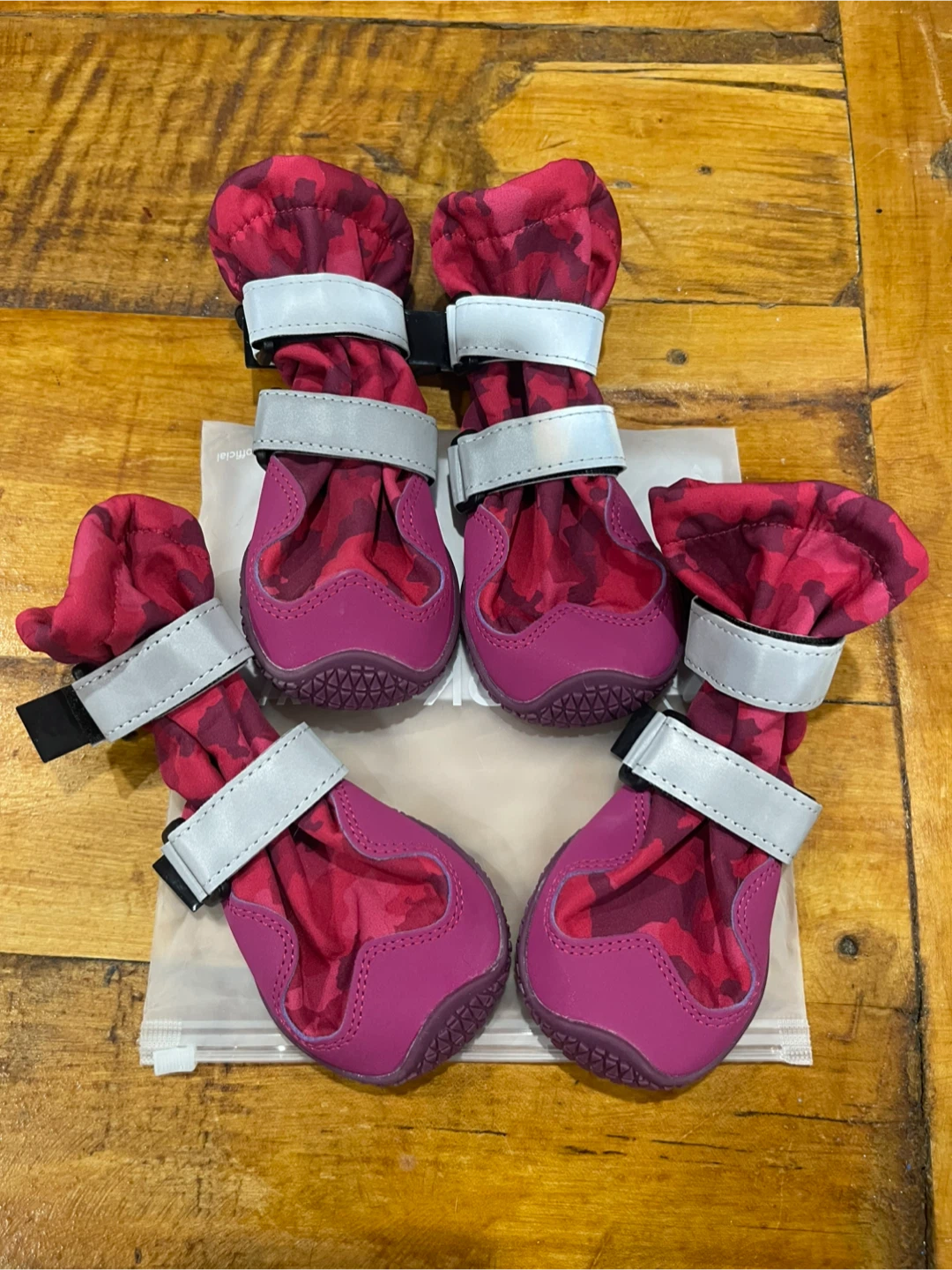 Spark Paws Dog Boots - Pink Camo-size 5 - photo 2