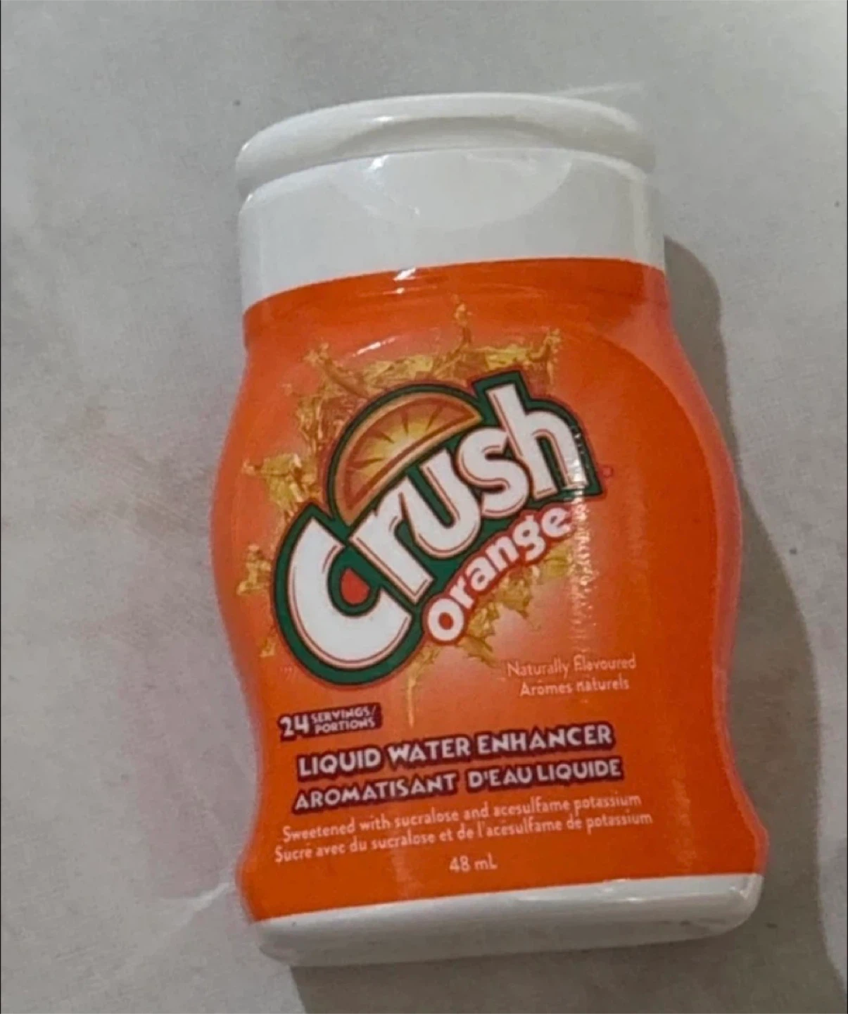 Crush Orange Liquid Water Enhancer, 48 mL