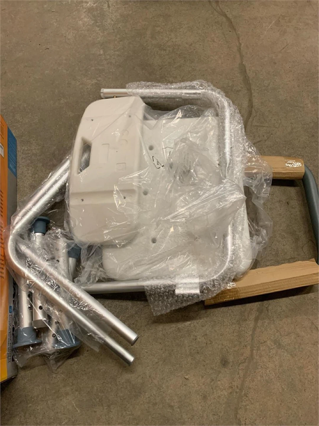 Medline Aluminum Bath Bench