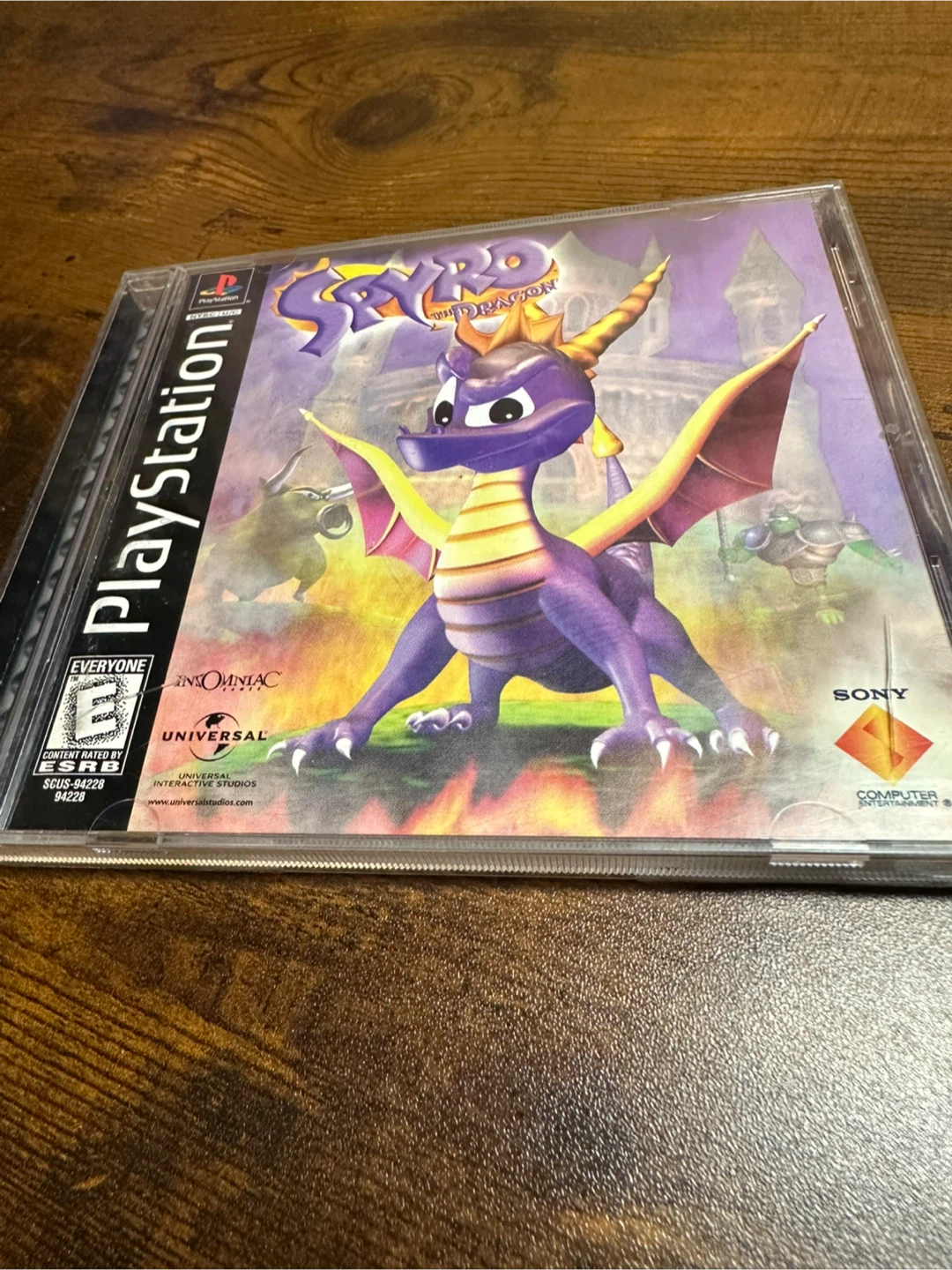 Spyro the Dragon PlayStation 1 Game