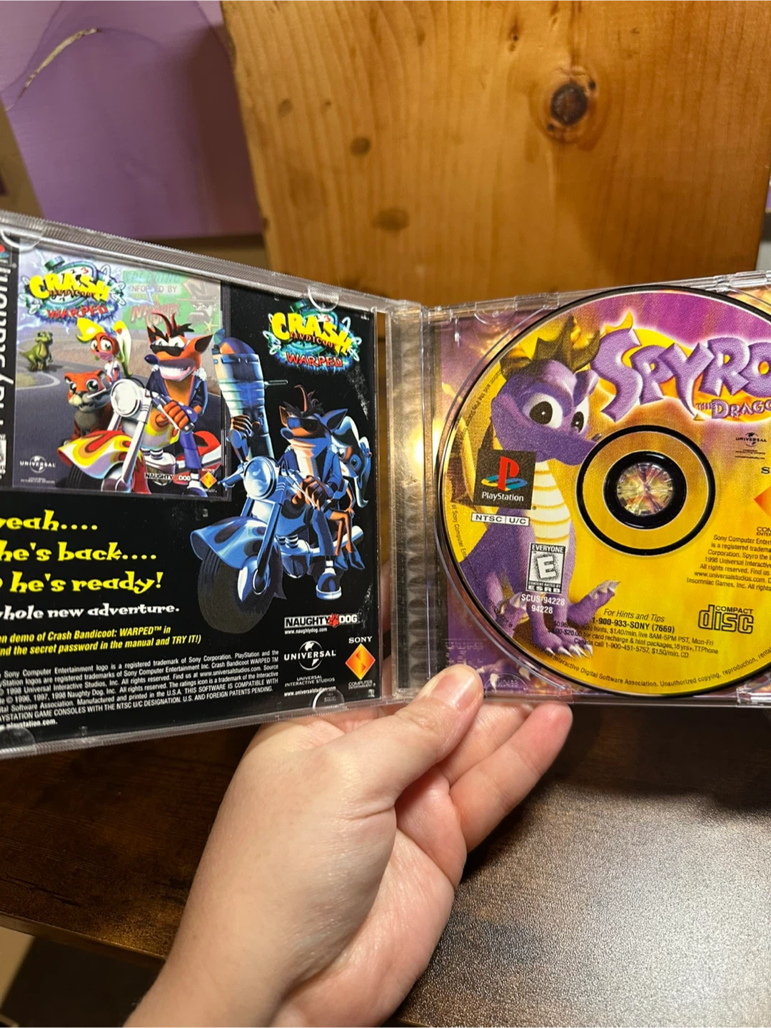 Spyro the Dragon PlayStation 1 Game - photo 3