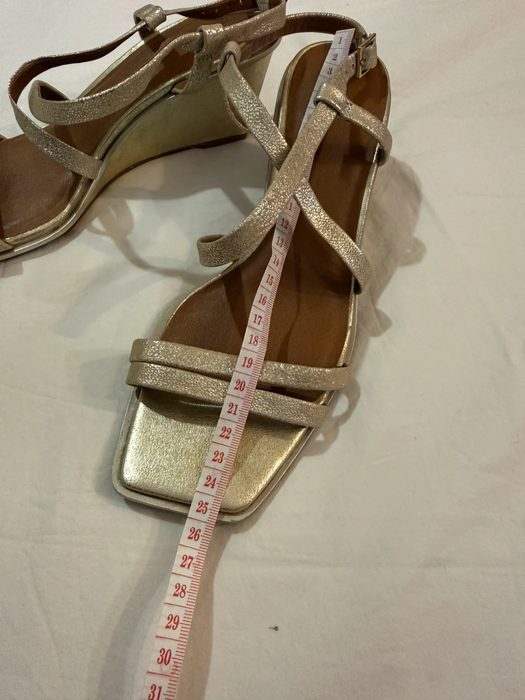 Caslon Gold Wedge Sandals - photo 5