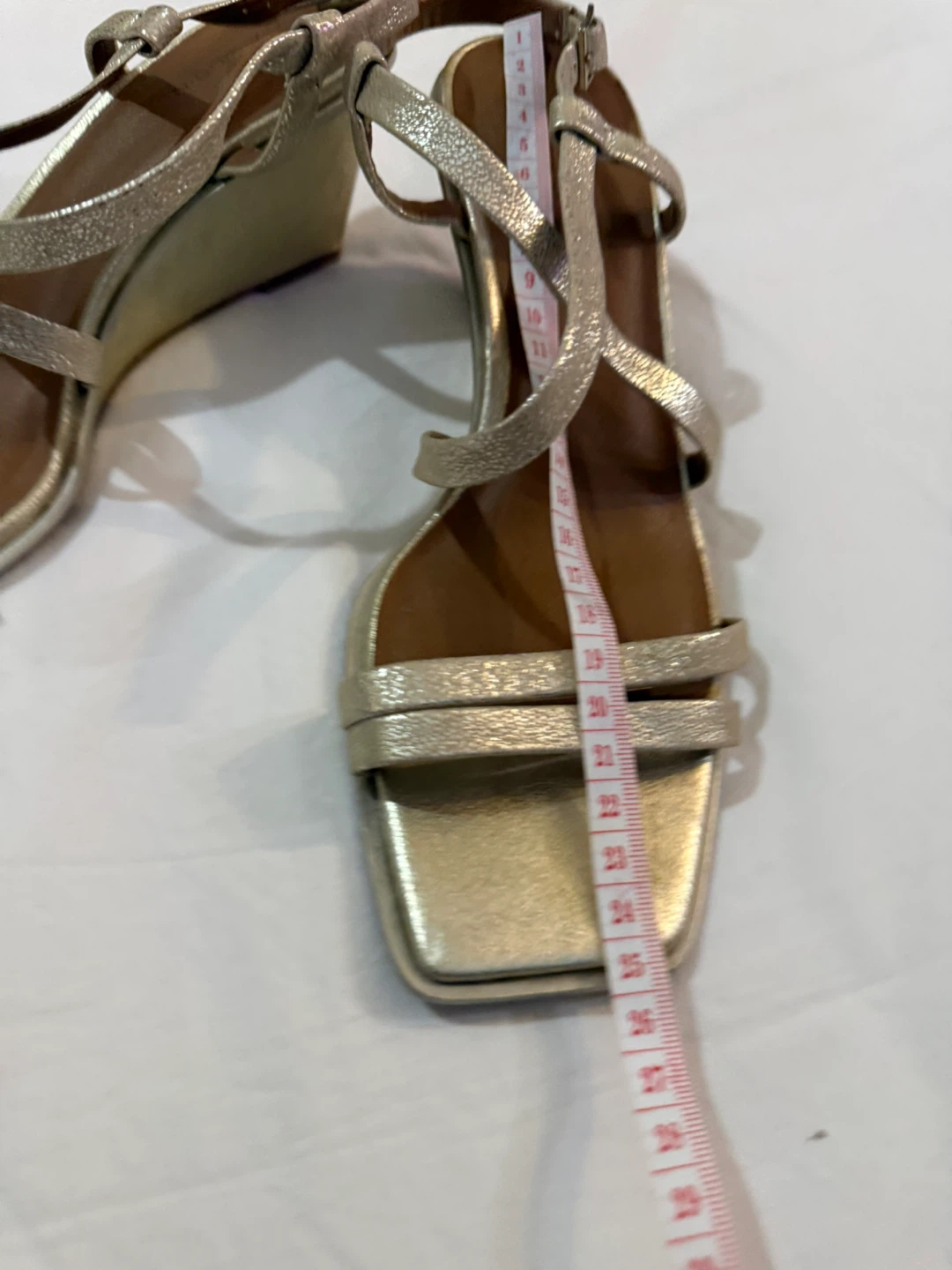 Caslon Gold Wedge Sandals - photo 4