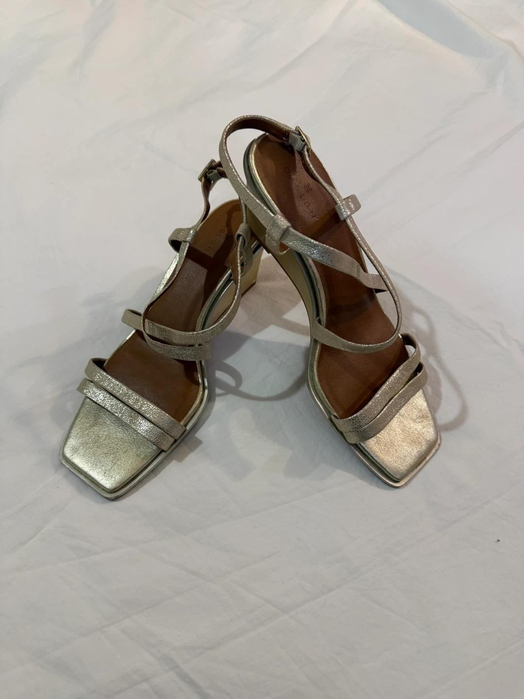 Caslon Gold Wedge Sandals