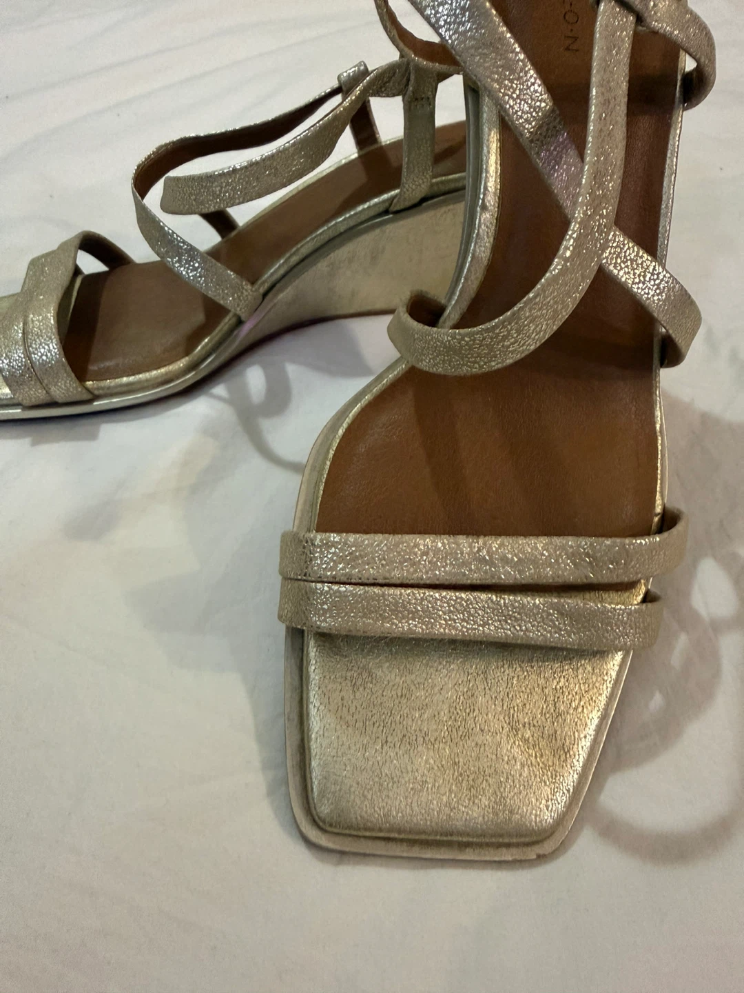 Caslon Gold Wedge Sandals - photo 2