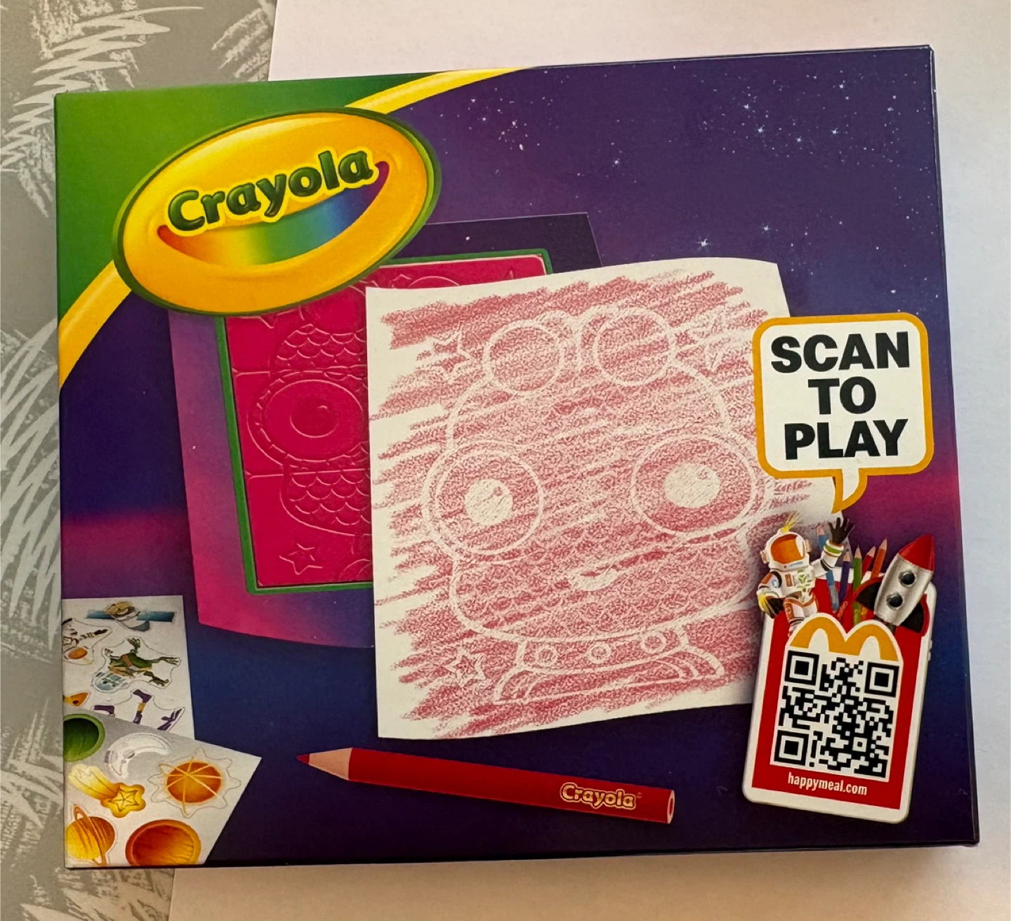 ✨✨Crayola McDonald's Happy Meal Art Kit