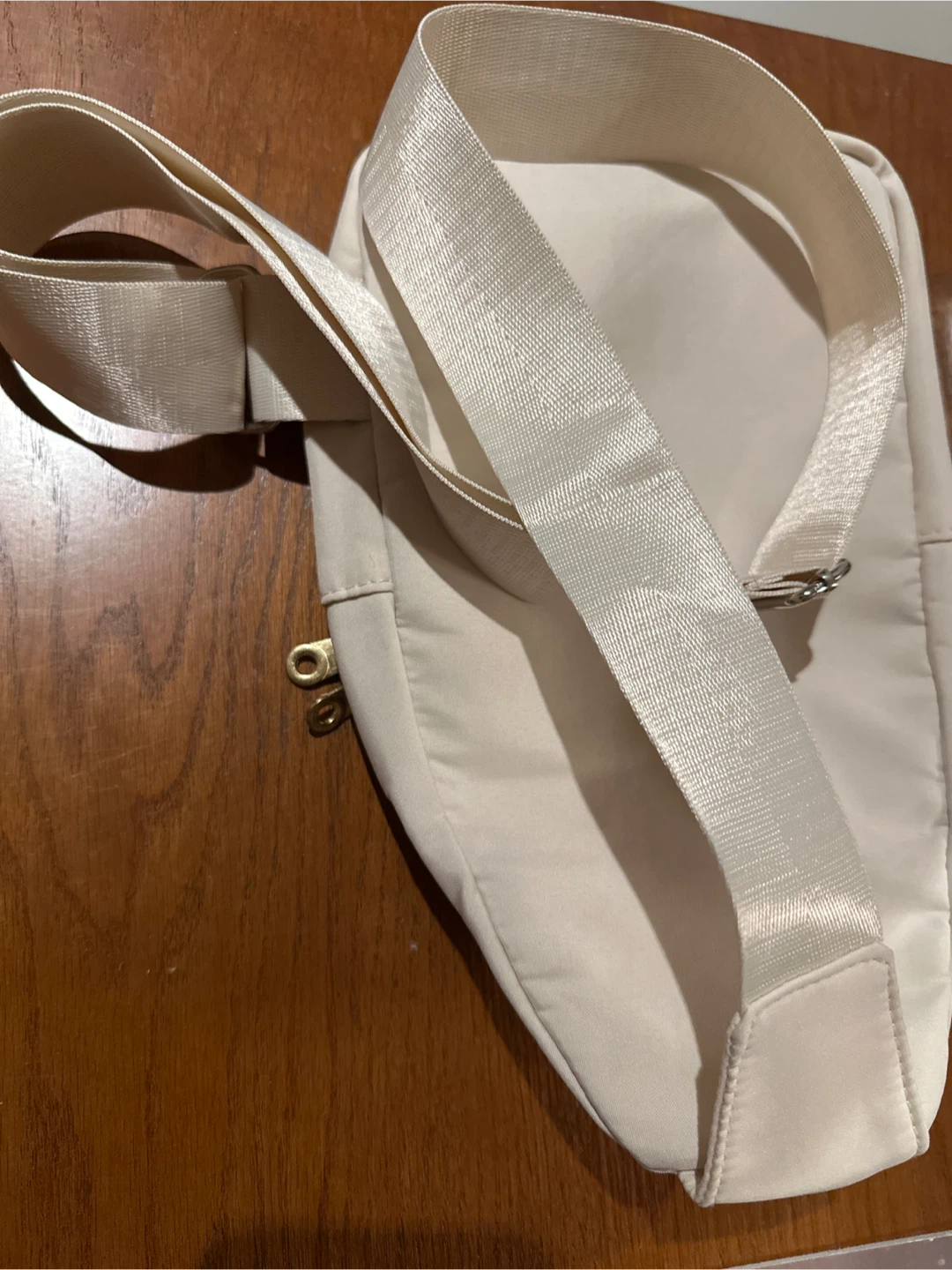 Beige Quilted Sling Bag - photo 2