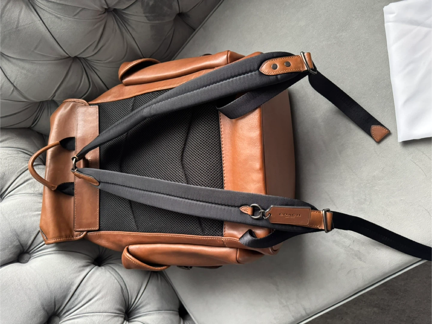 COACH Hitch Backpack -  Leather - photo 4