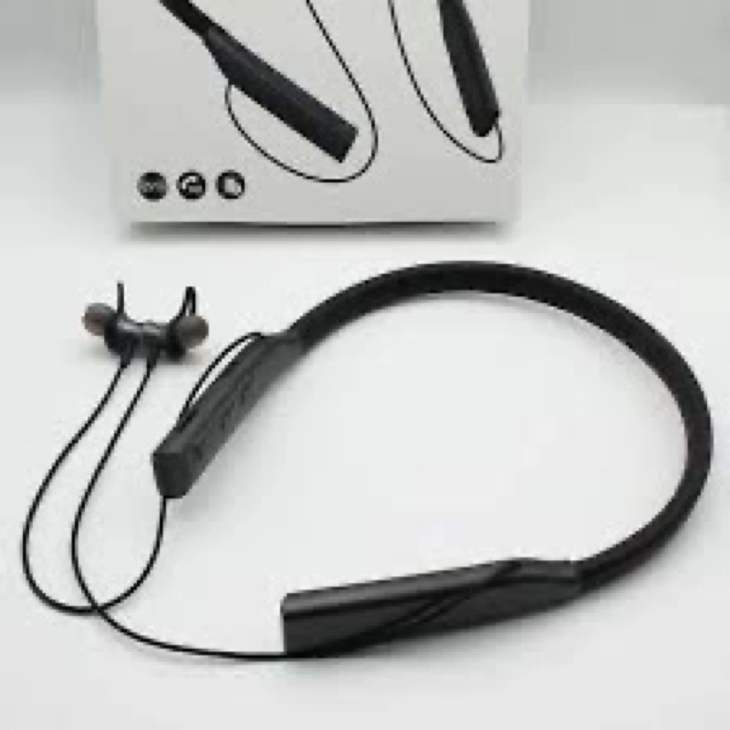 Black Neckband Wireless Earbuds - photo 2