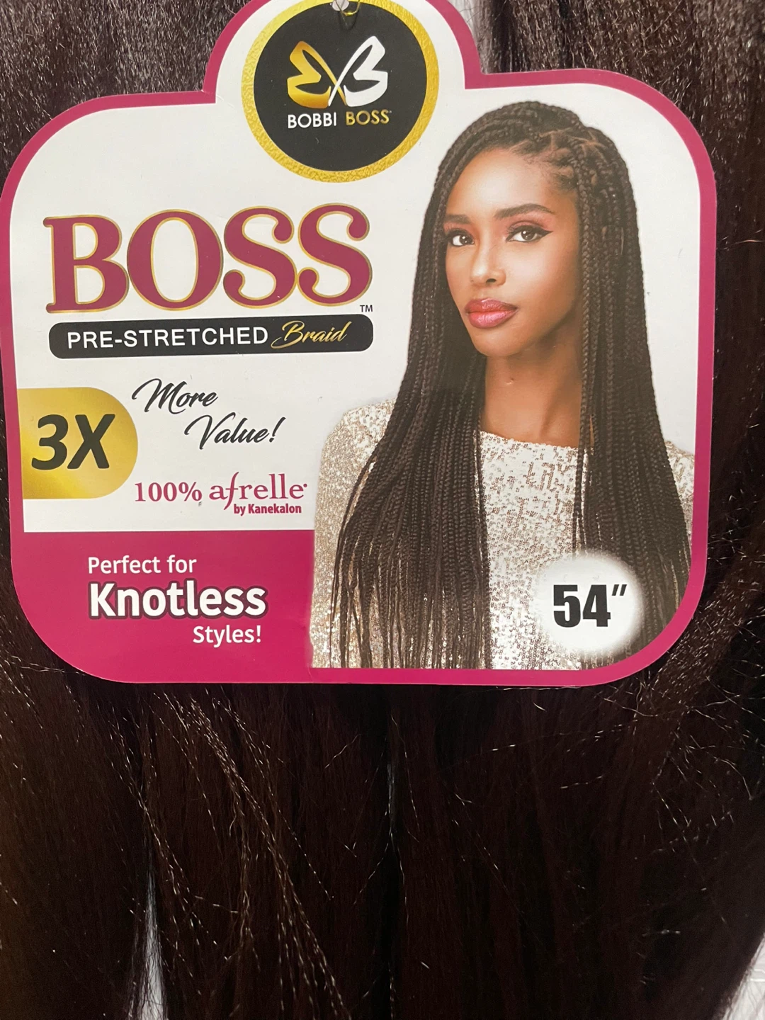 Bobbi Boss BOSS Pre-Stretched Braid 54" 3X - photo 3
