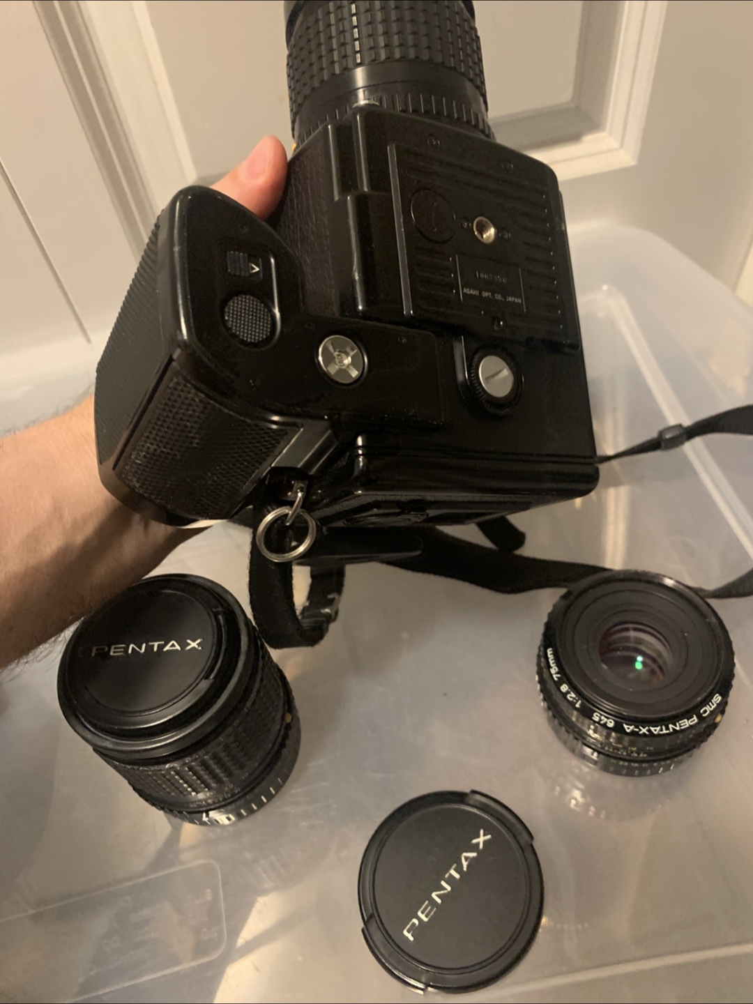 Pentax 645 Medium Format Film Camera with Lenses - photo 4