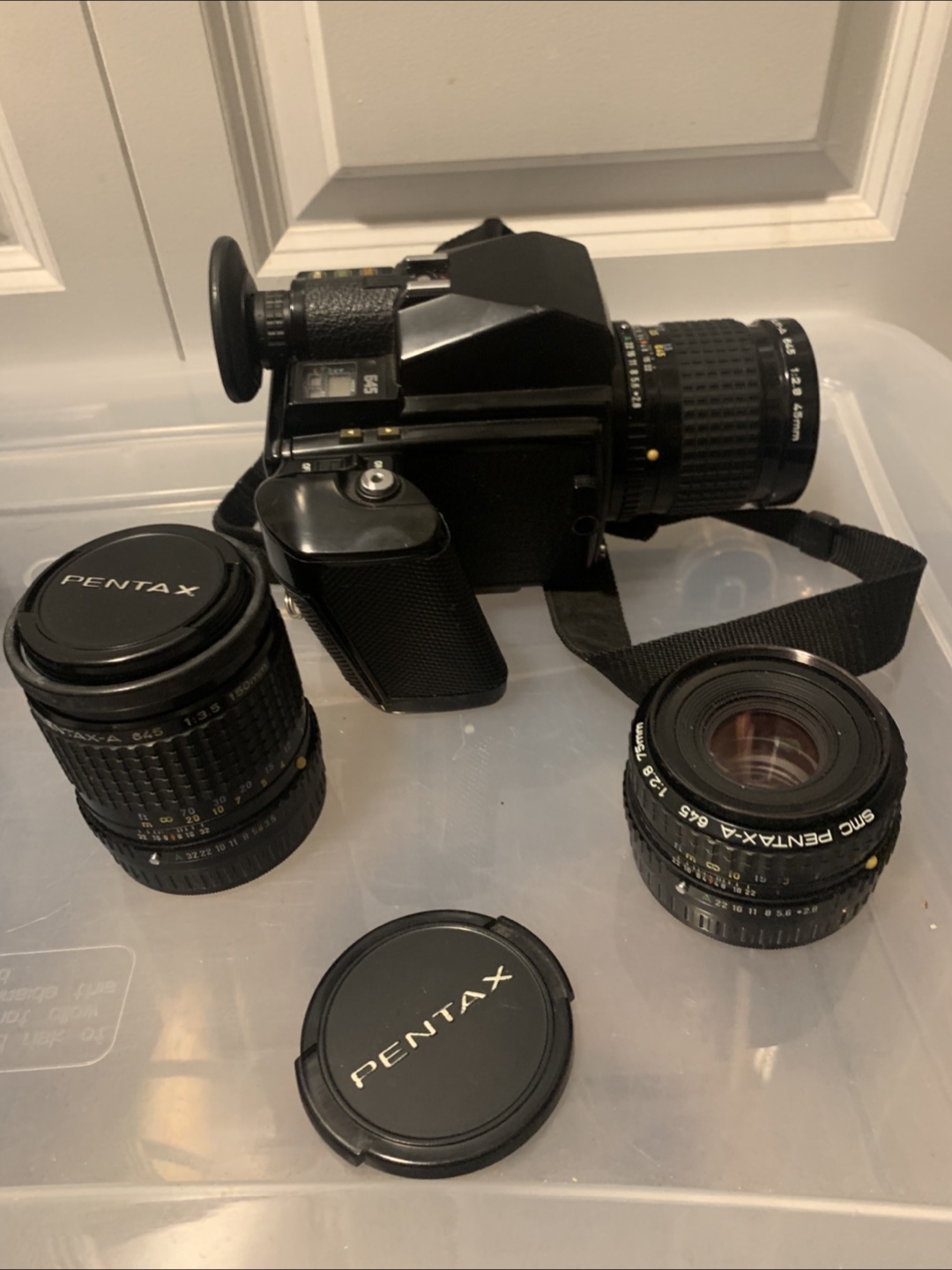 Pentax 645 Medium Format Film Camera with Lenses - photo 3