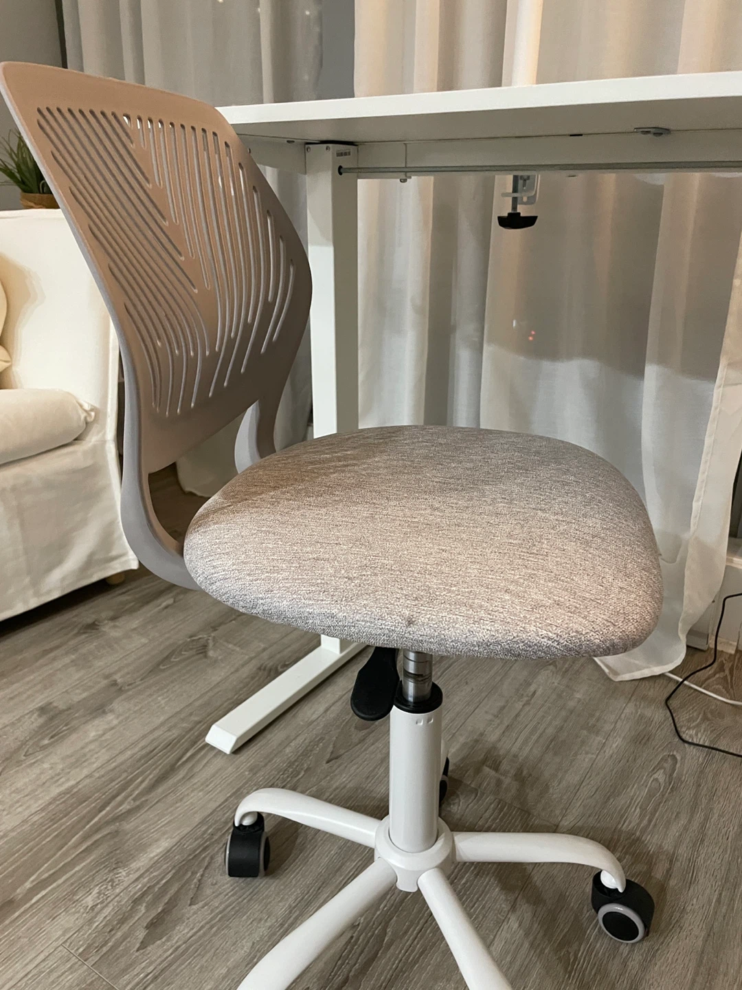 Adjustable Standing Desk with Monitor Mount and Ergonomic Chair - photo 4