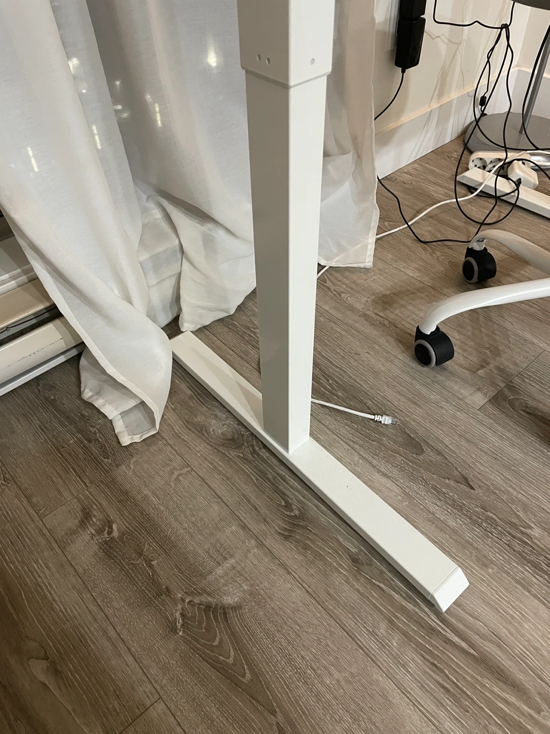 Adjustable Standing Desk with Monitor Mount and Ergonomic Chair - photo 5