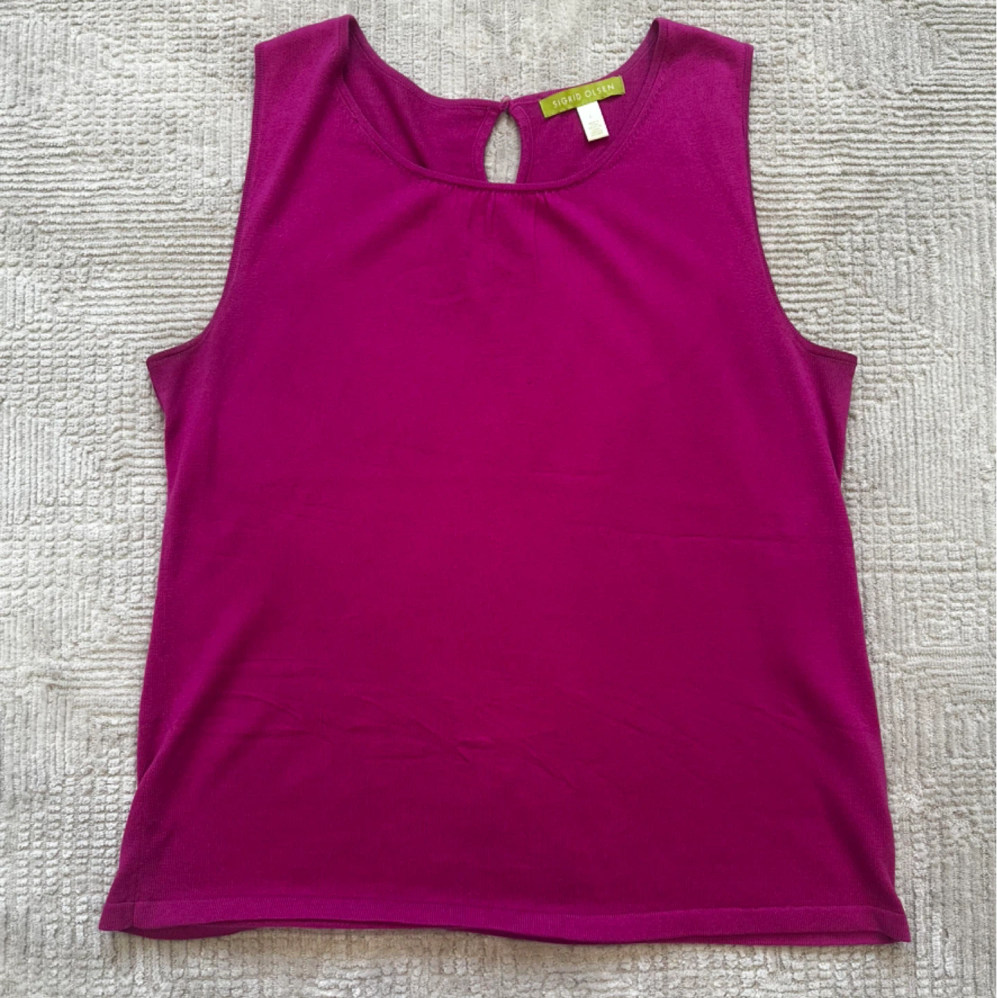 Sigrid Olsen Sleeveless Top - Size L
