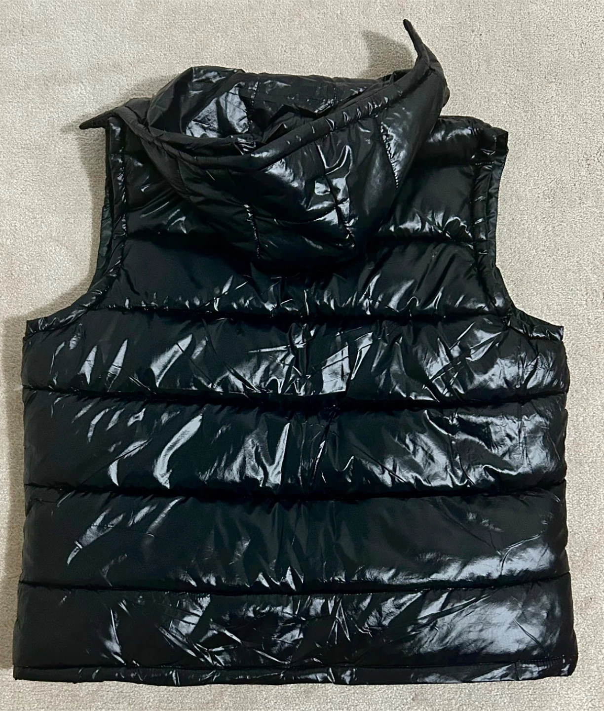 Moncler Black Puffer Vest - 2XL - photo 4