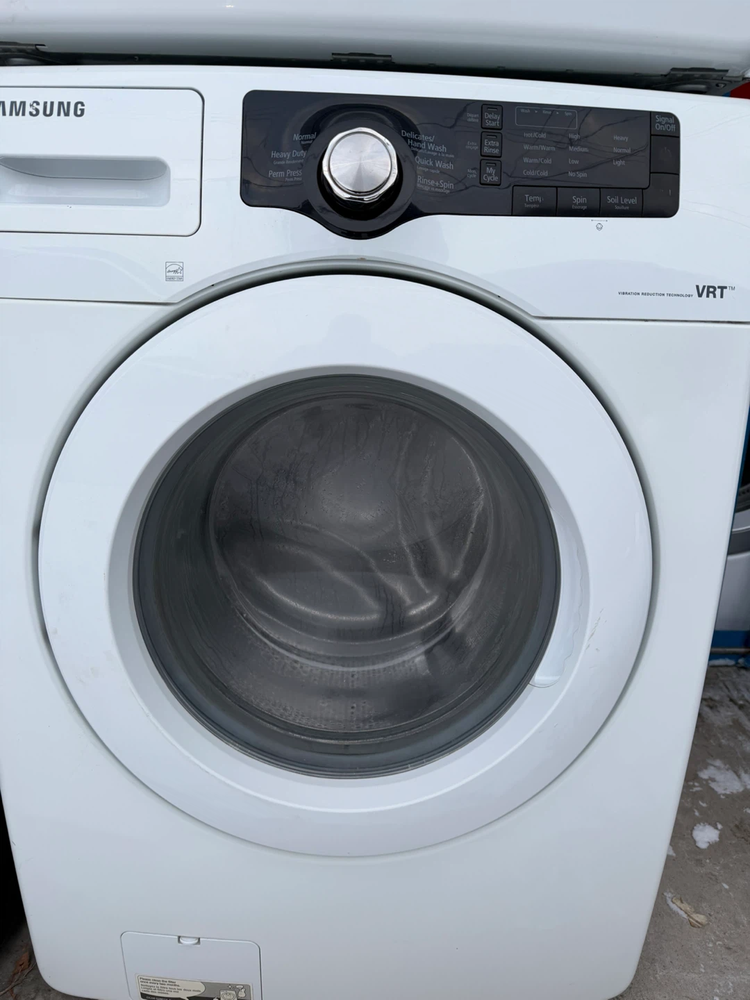 Samsung Front Load Washer and Dryer Set - photo 2