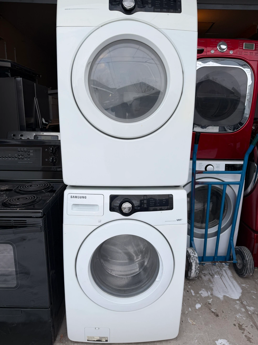 Samsung Front Load Washer and Dryer Set