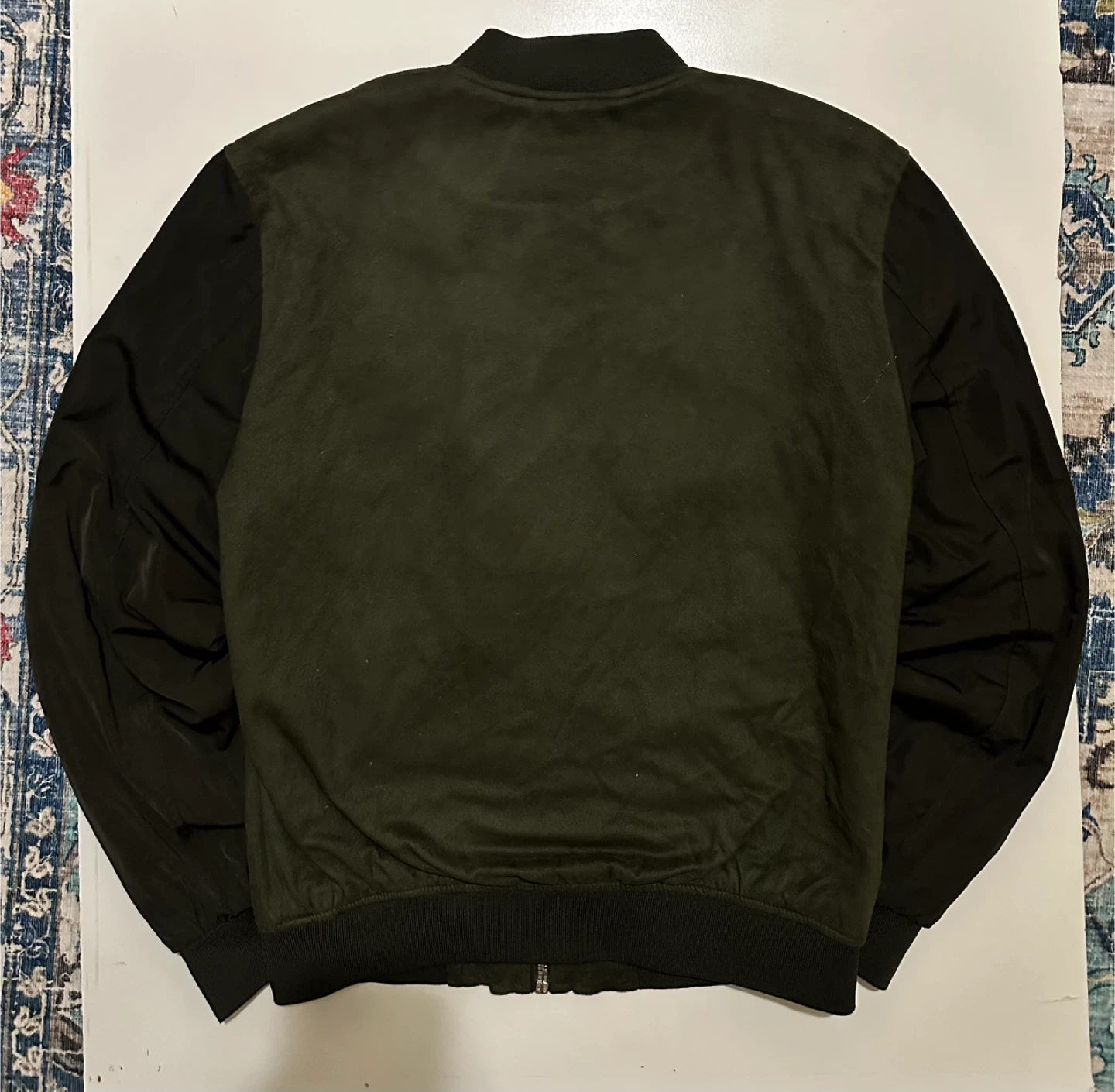 ZARA man green bomber jacket - photo 5
