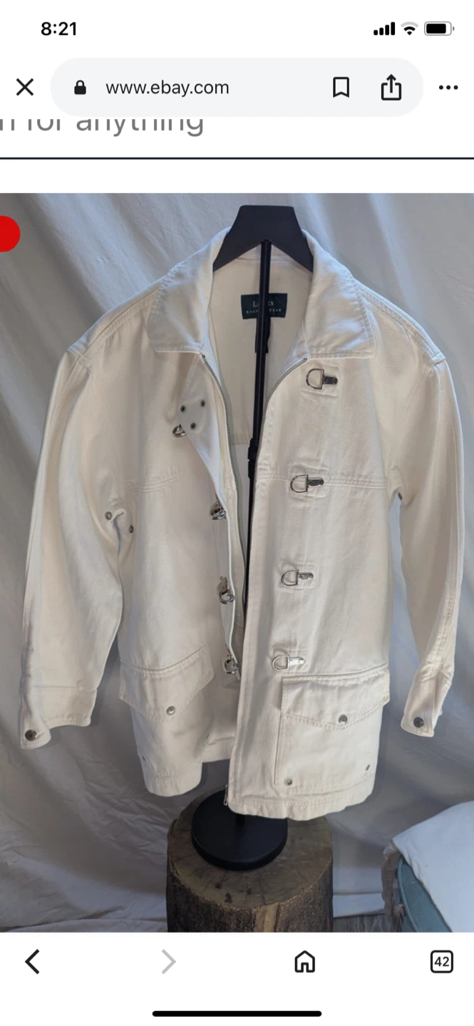 Lauren Ralph Lauren White Toggle Jacket - photo 2