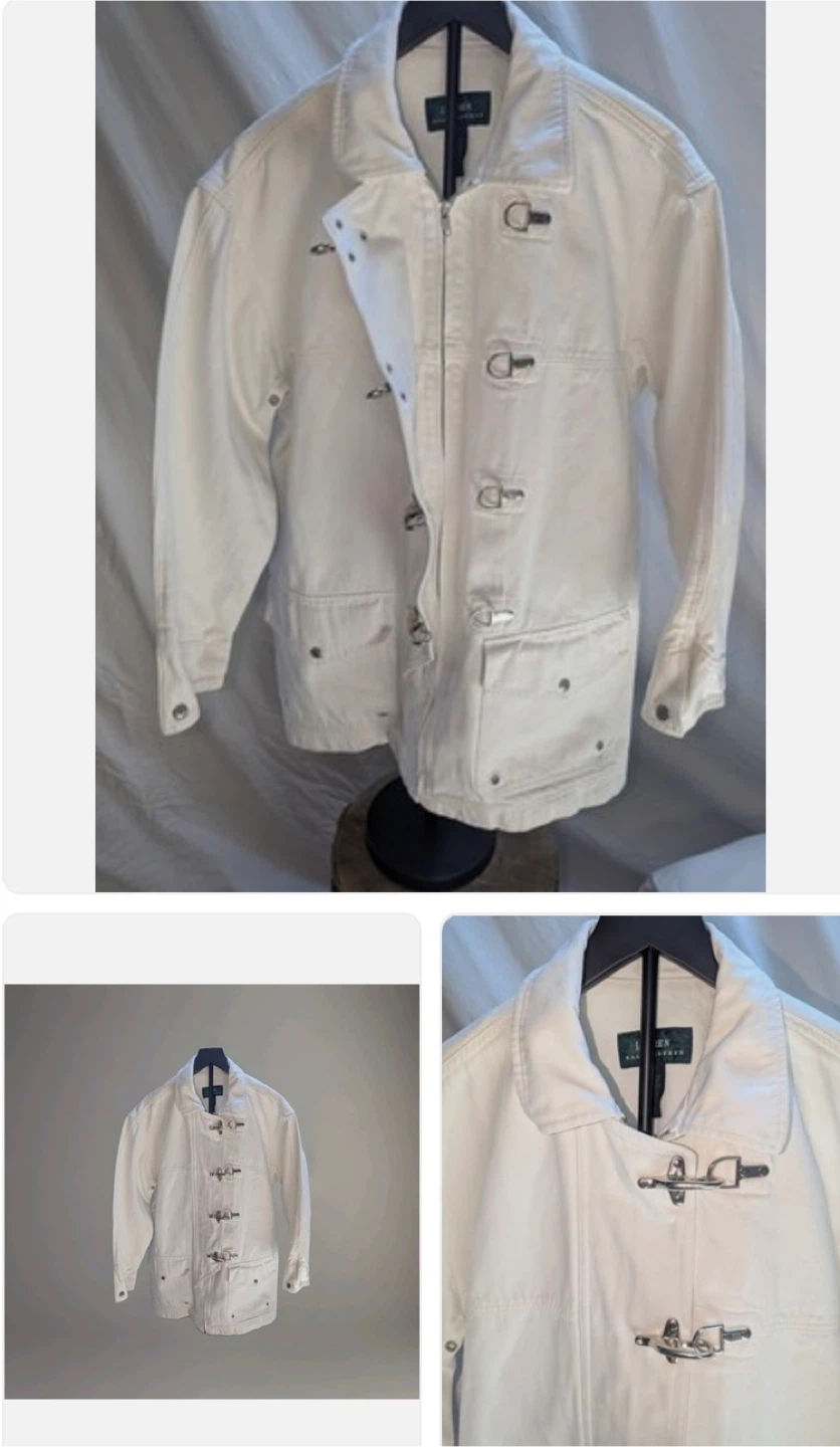 Lauren Ralph Lauren White Toggle Jacket - photo 3