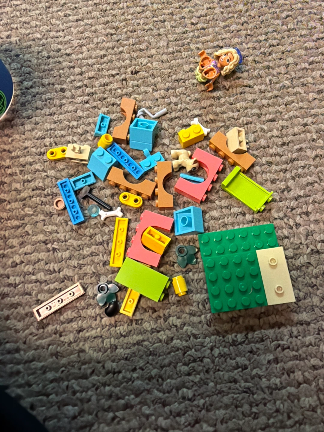 LEGO Building Blocks and Figure