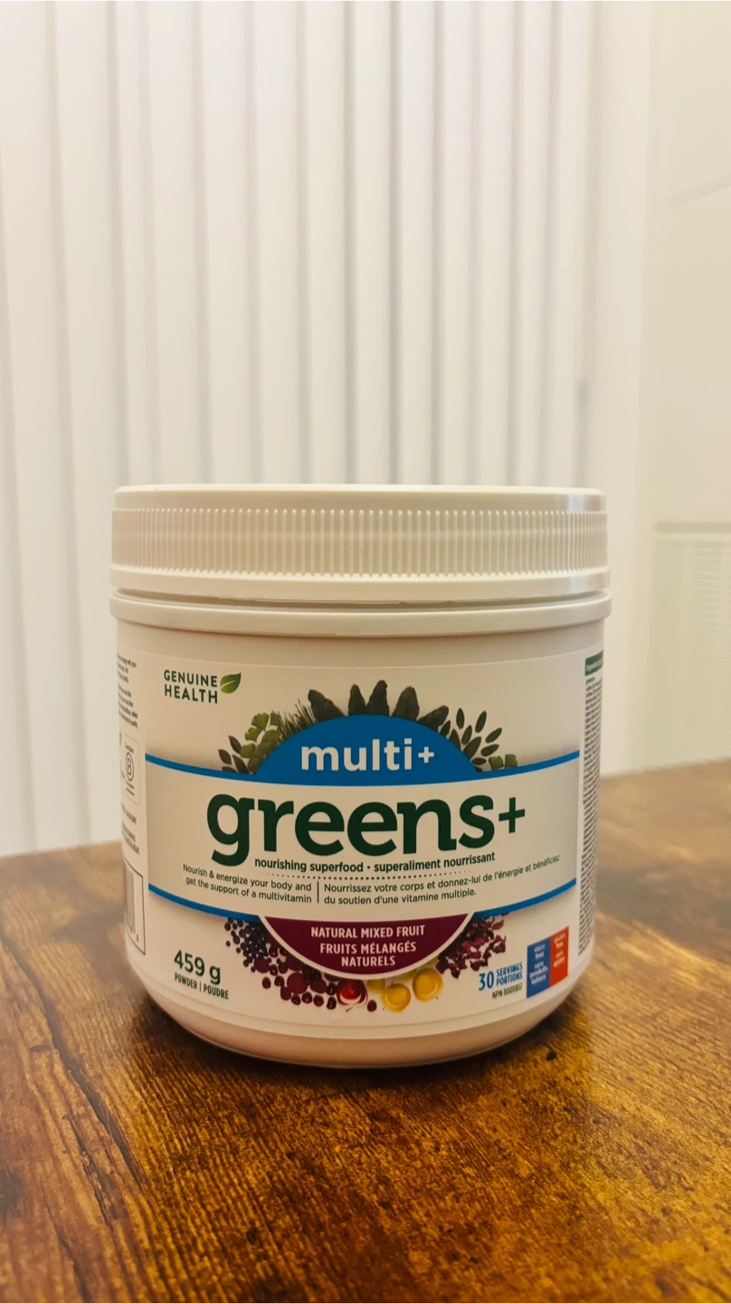 Genuine Health Greens+ Multi Natural Mixed Fruit Powder 459 g