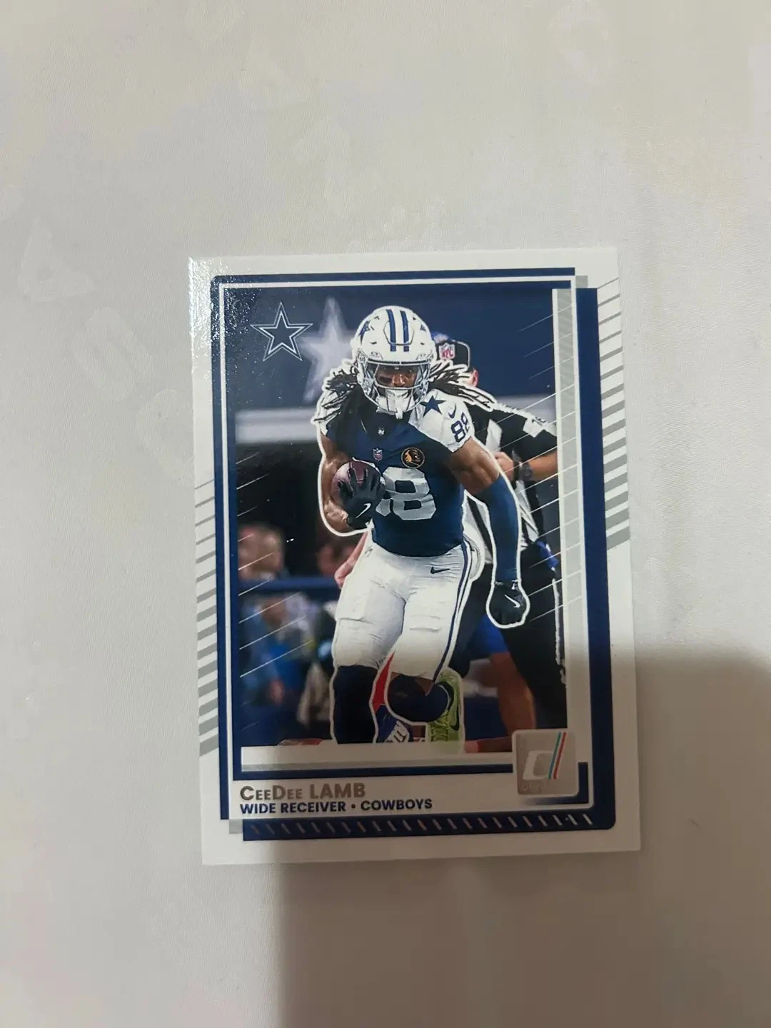 CeeDee Lamb Wide Receiver Cowboys Football Card
