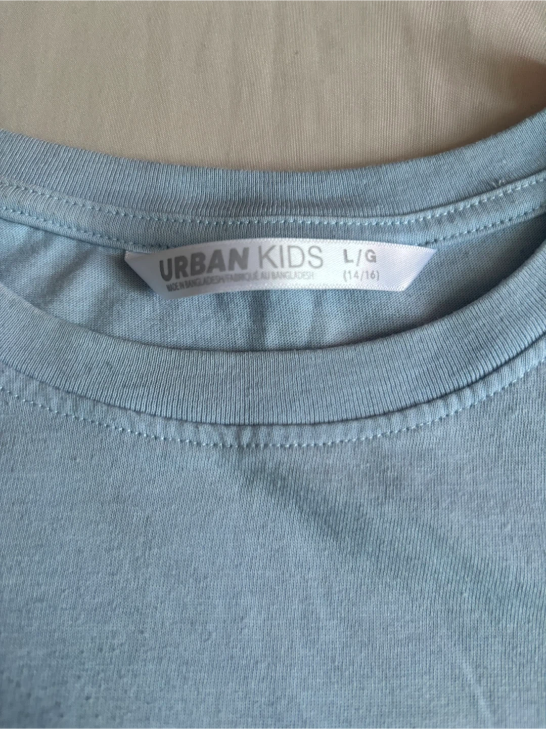 Urban Kids Light Blue T-Shirt - Size L/G (14/16) - photo 2