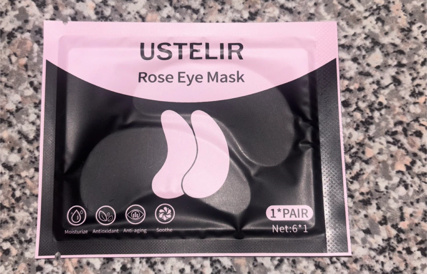 USTELIR Rose Eye Mask - 1 Pair