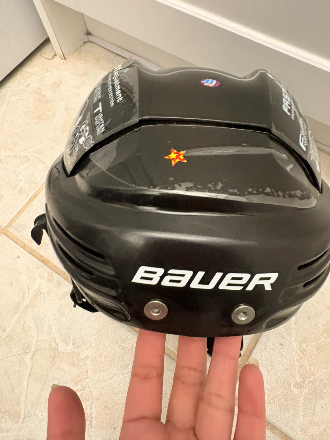 Bauer BHH2100L Hockey Helmet with Cage