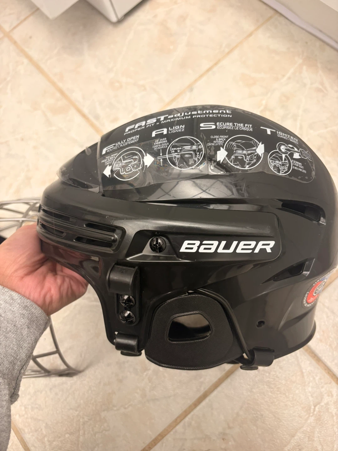 Bauer BHH2100L Hockey Helmet with Cage - photo 2