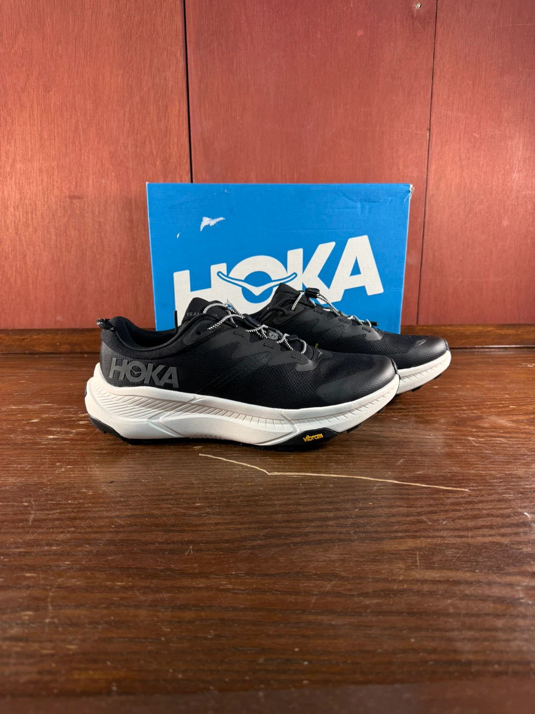 Hoka One Transport  Womens Hiking/Running Shoes Black Size 10B - photo 3