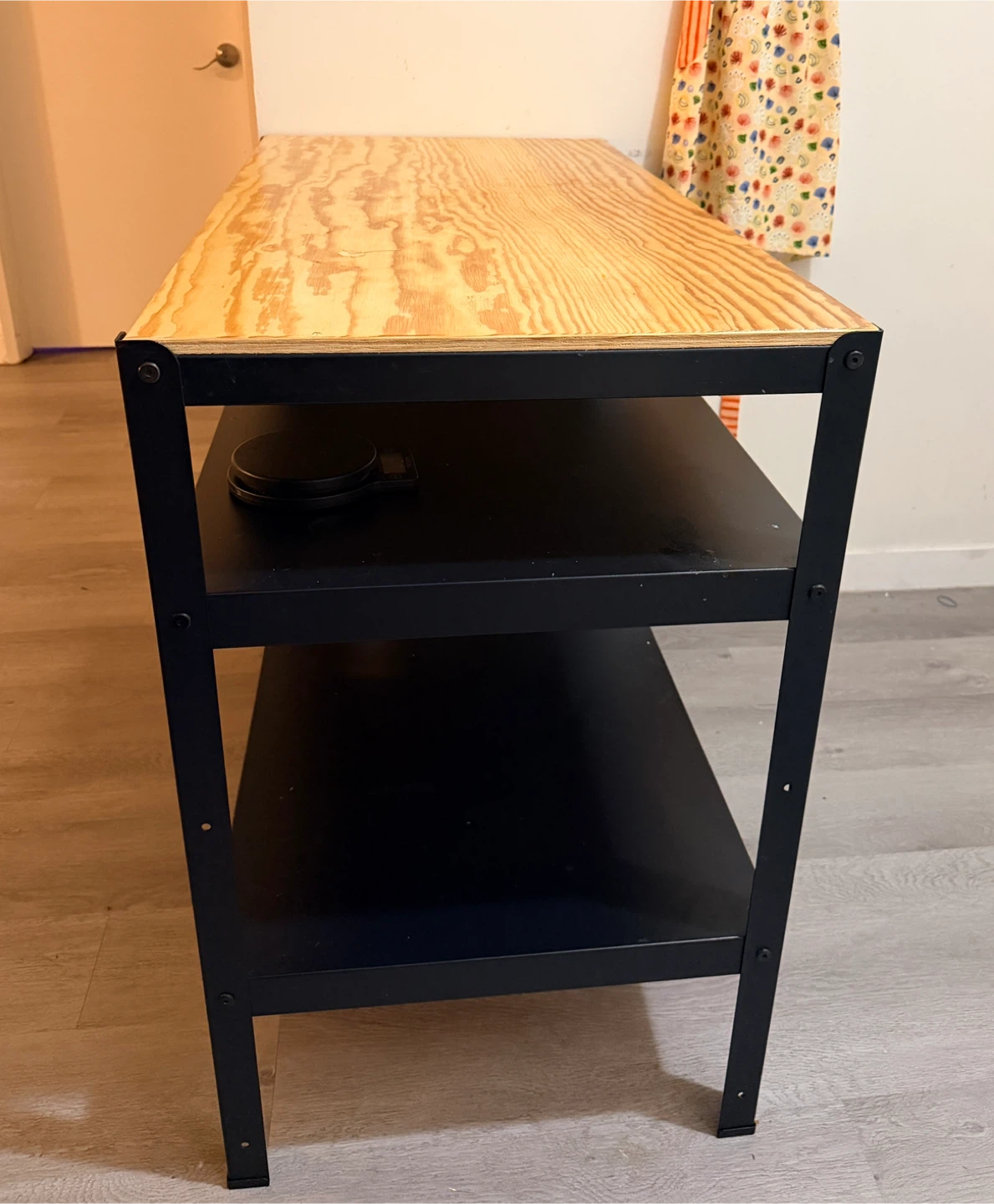 Kitchen Island Cart with Shelving - photo 3