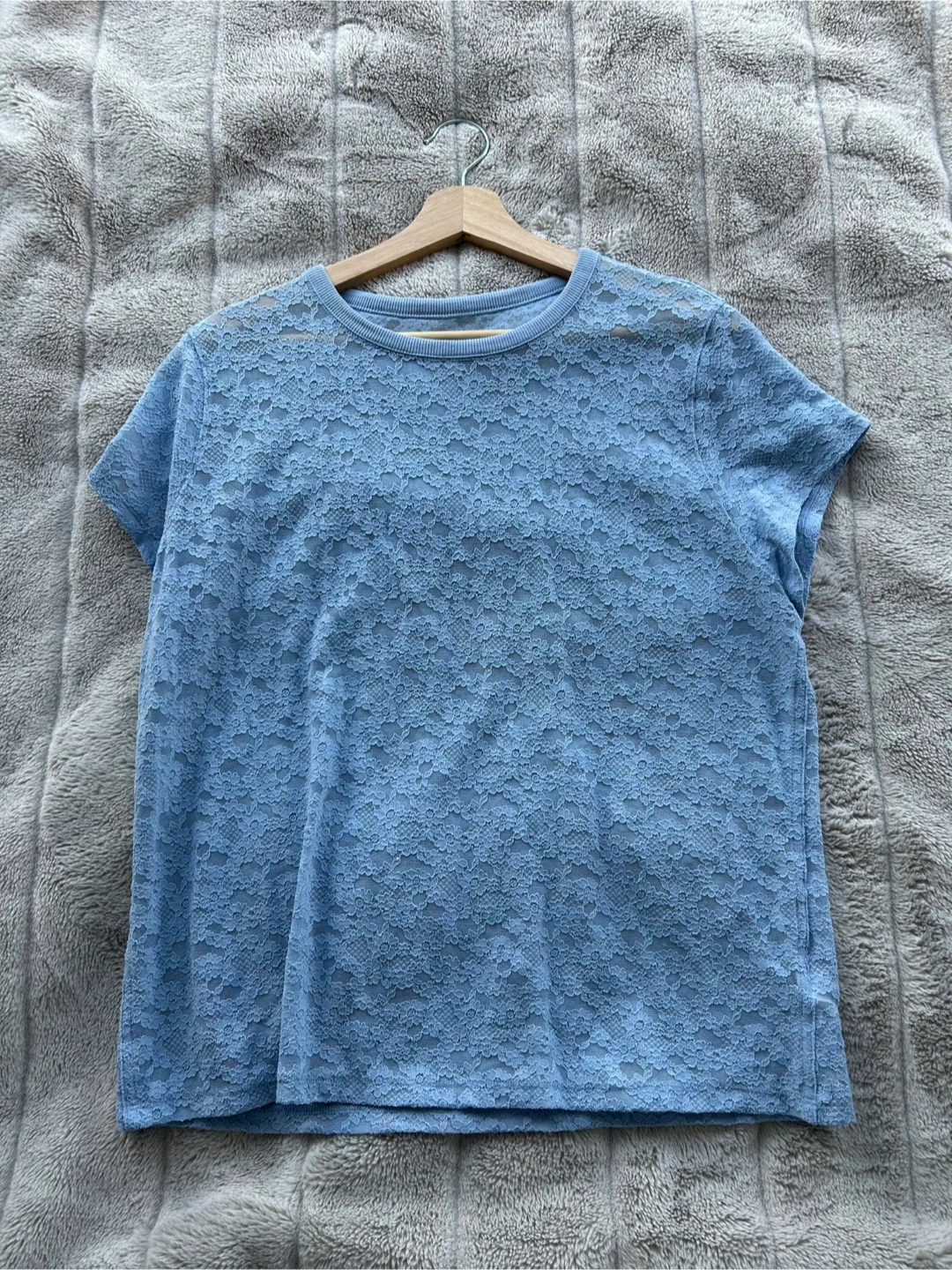 Blue Lace T-Shirt