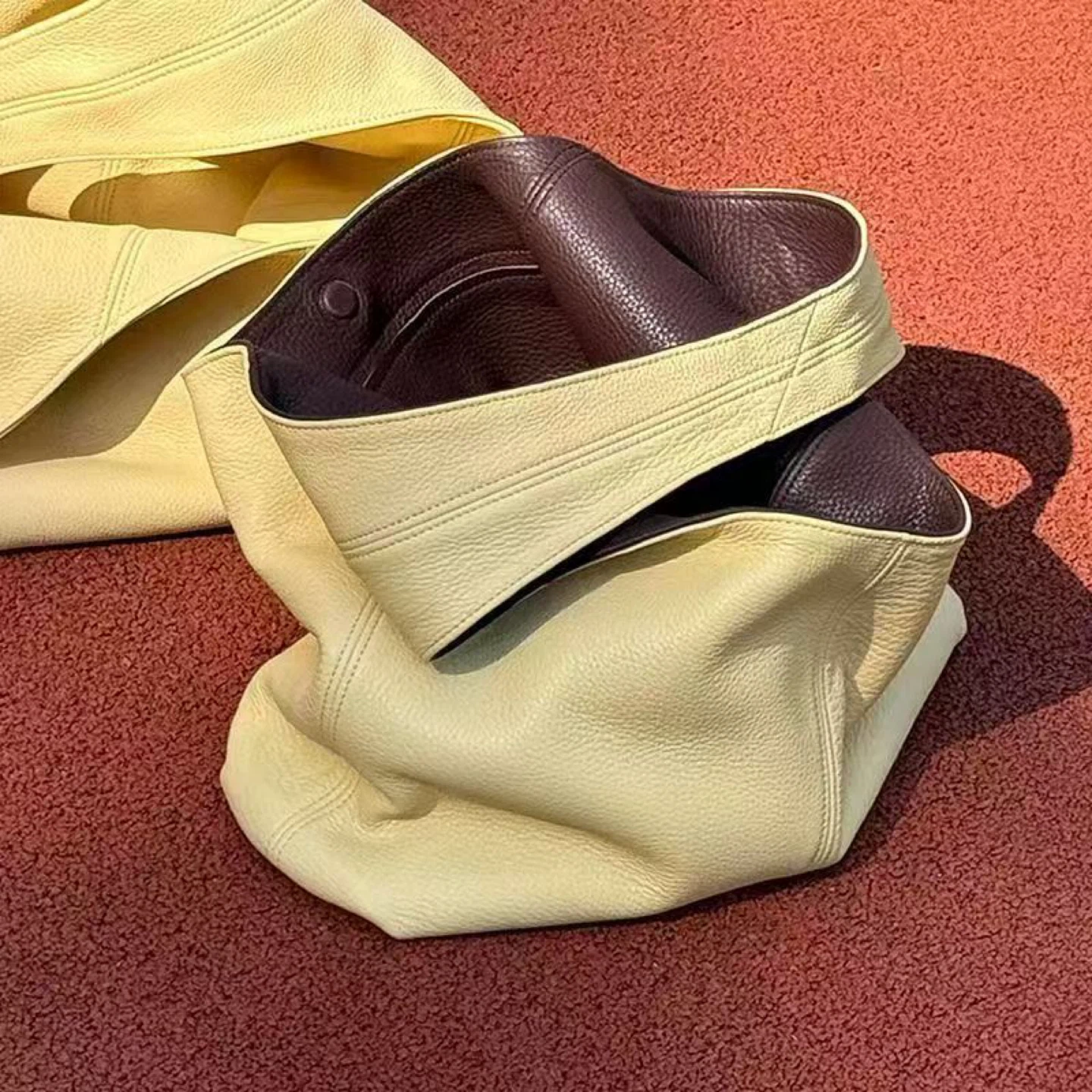 Cream Hobo Bag - photo 3