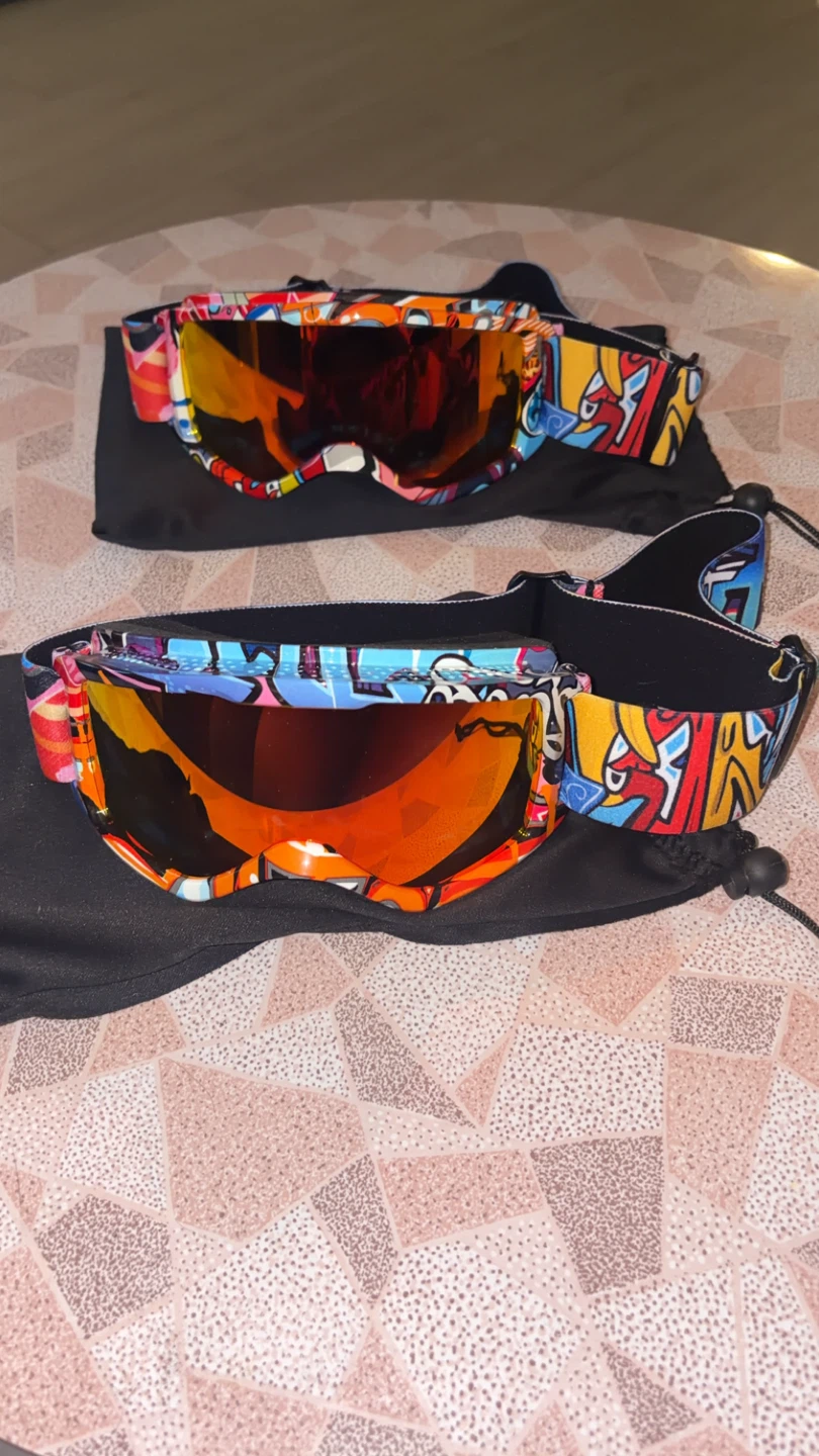 Youth Ski Goggles - Anti-fog, UV400 Protection