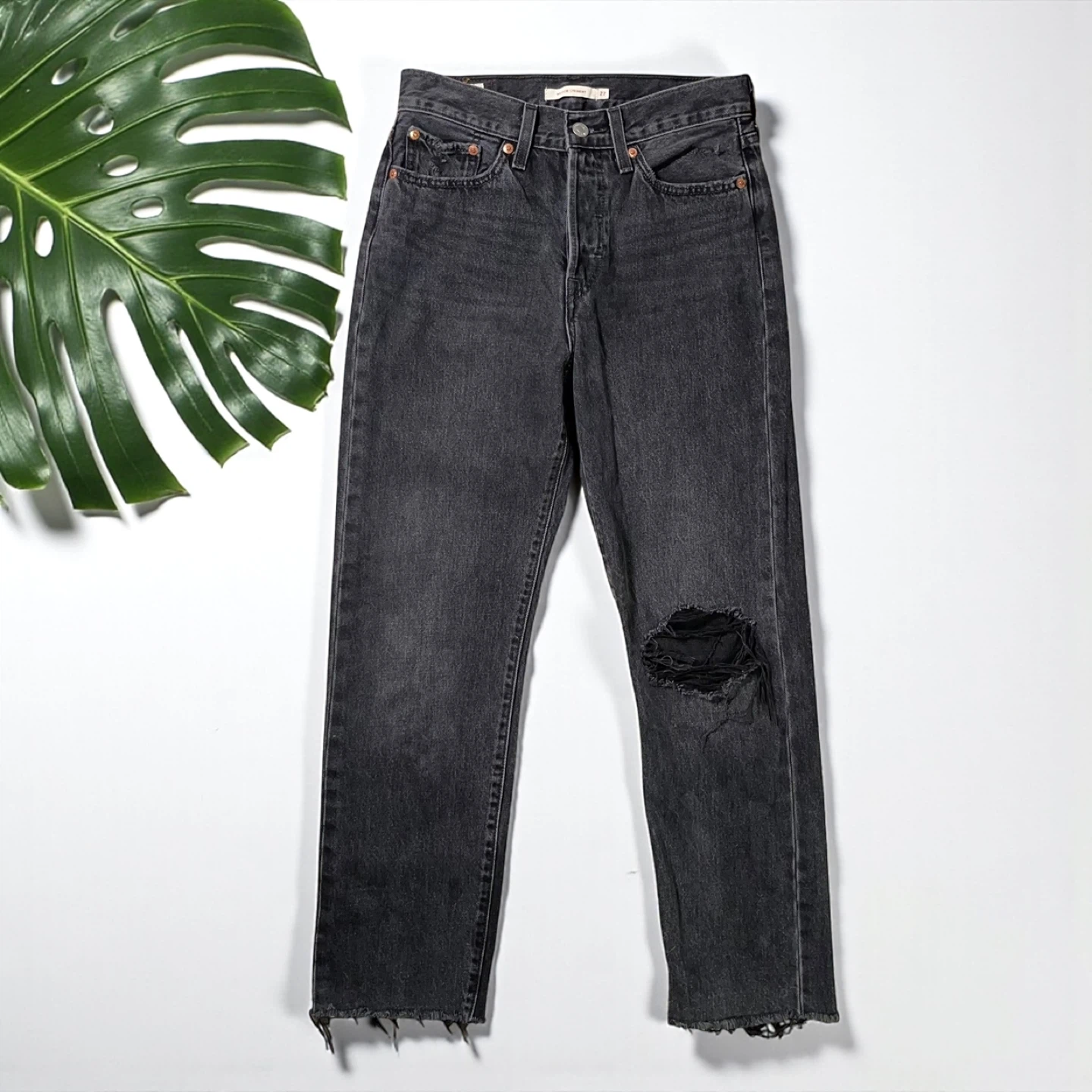Levi’s Wedgie Straight Ankle Jeans - photo 4